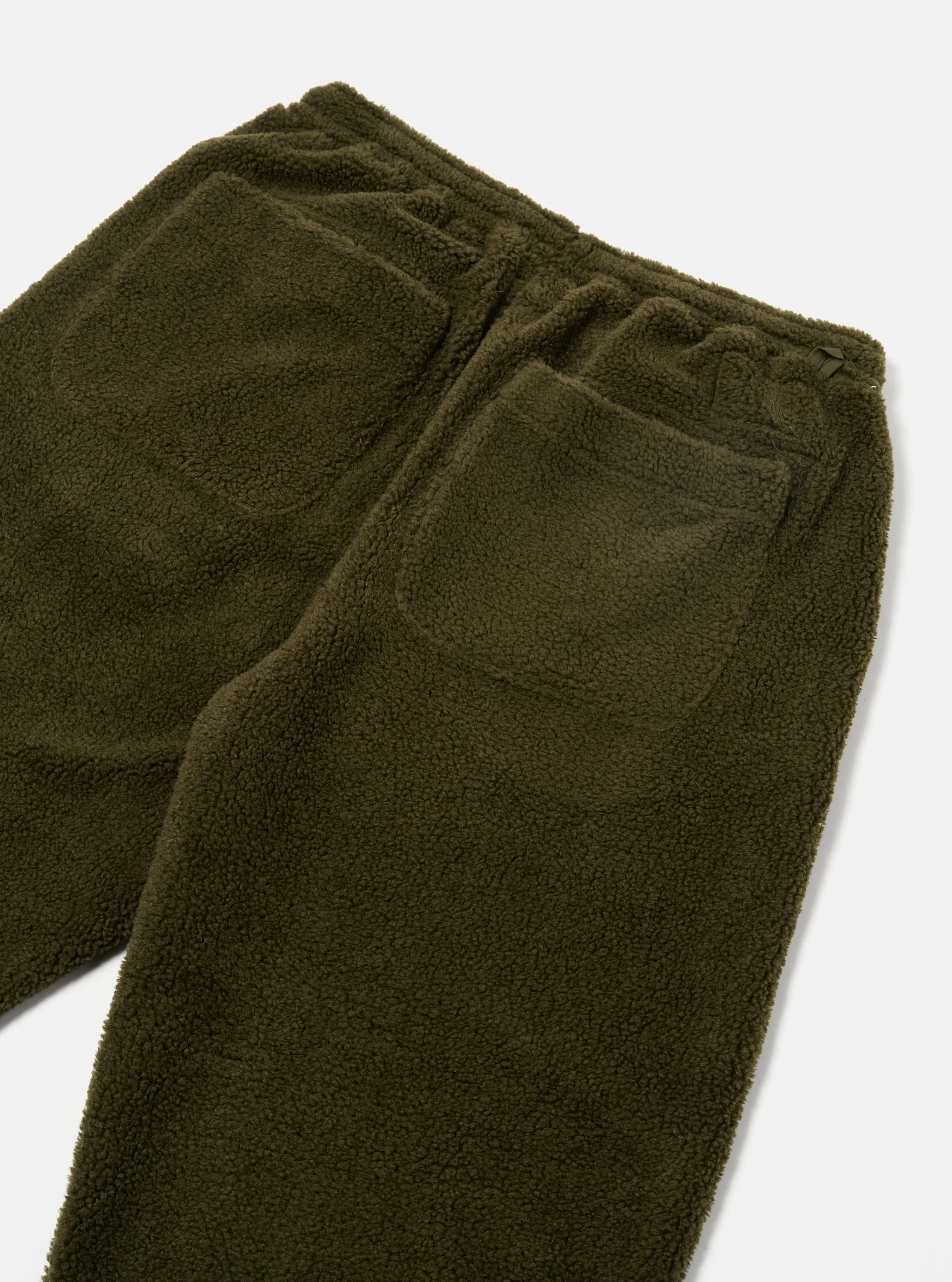 Universal Works Judo Pant in Olive Mountain Fleece sold by Universal Works product image thumbnail 4