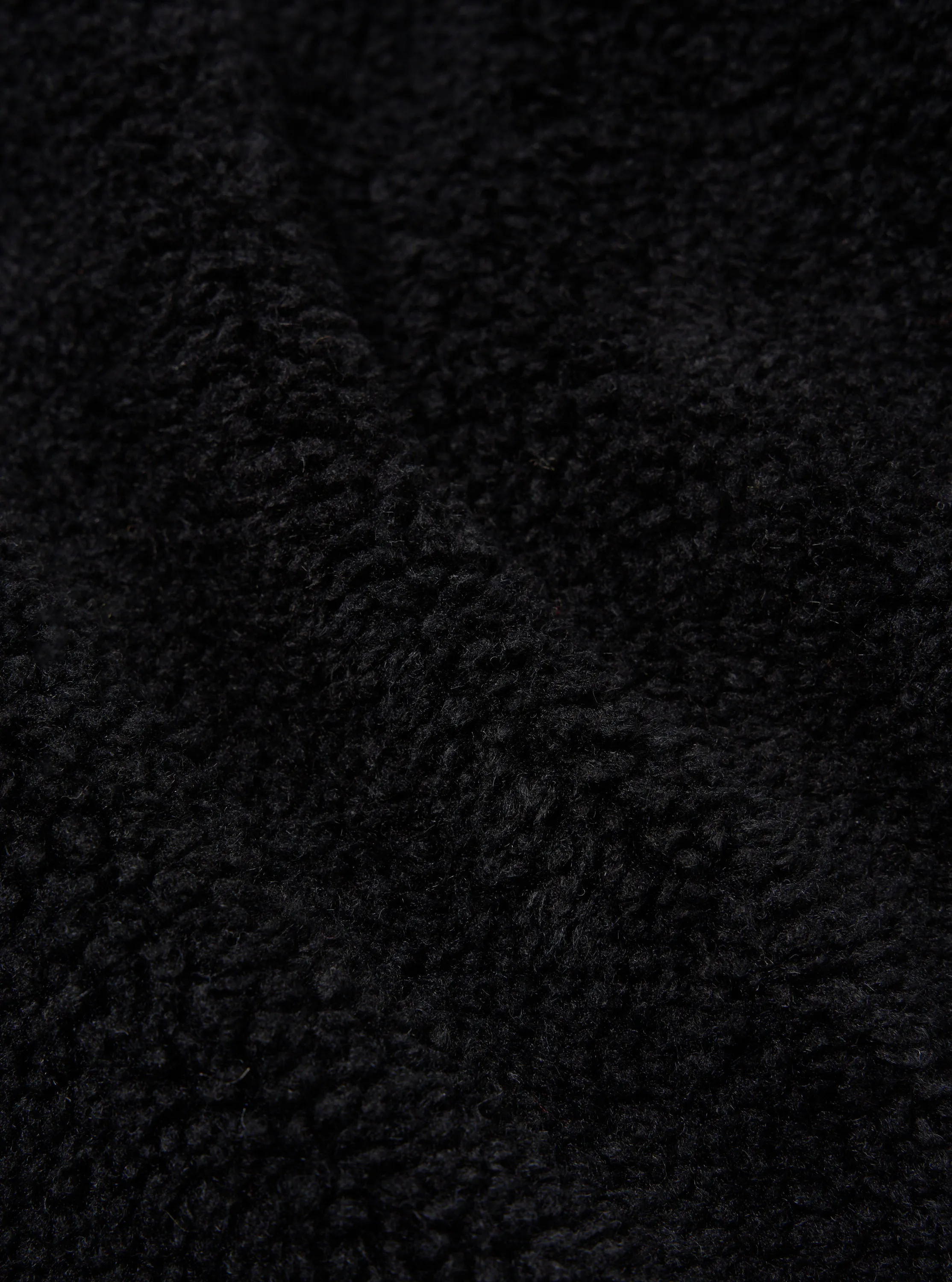 Universal Works Lancaster Gilet in Black Mountain Fleece sold by Universal Works product image thumbnail 5