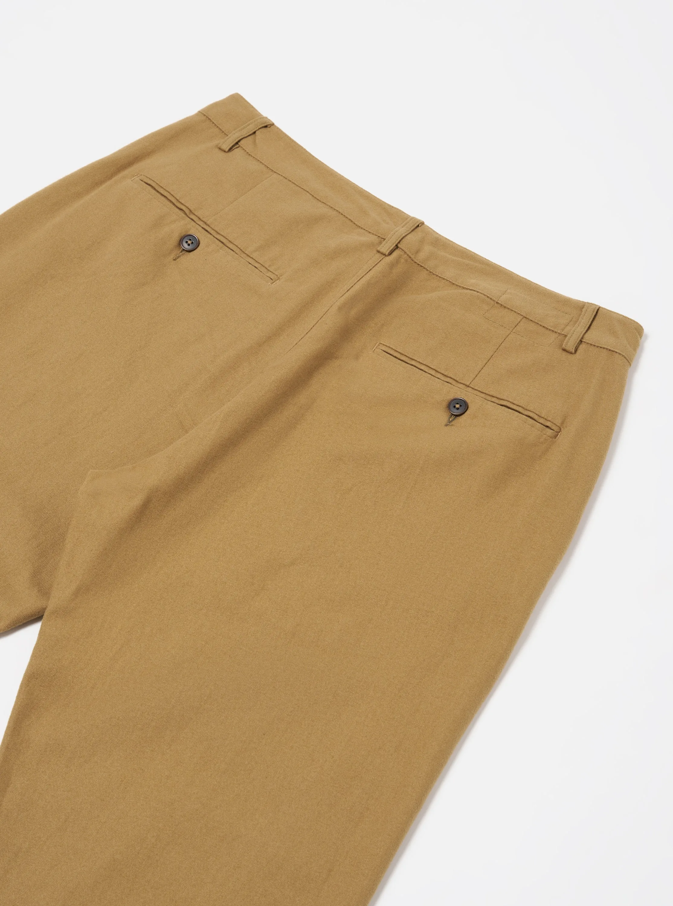 Universal Works Military Chino in Sand Brushed Moleskin sold by Universal Works product image thumbnail 4