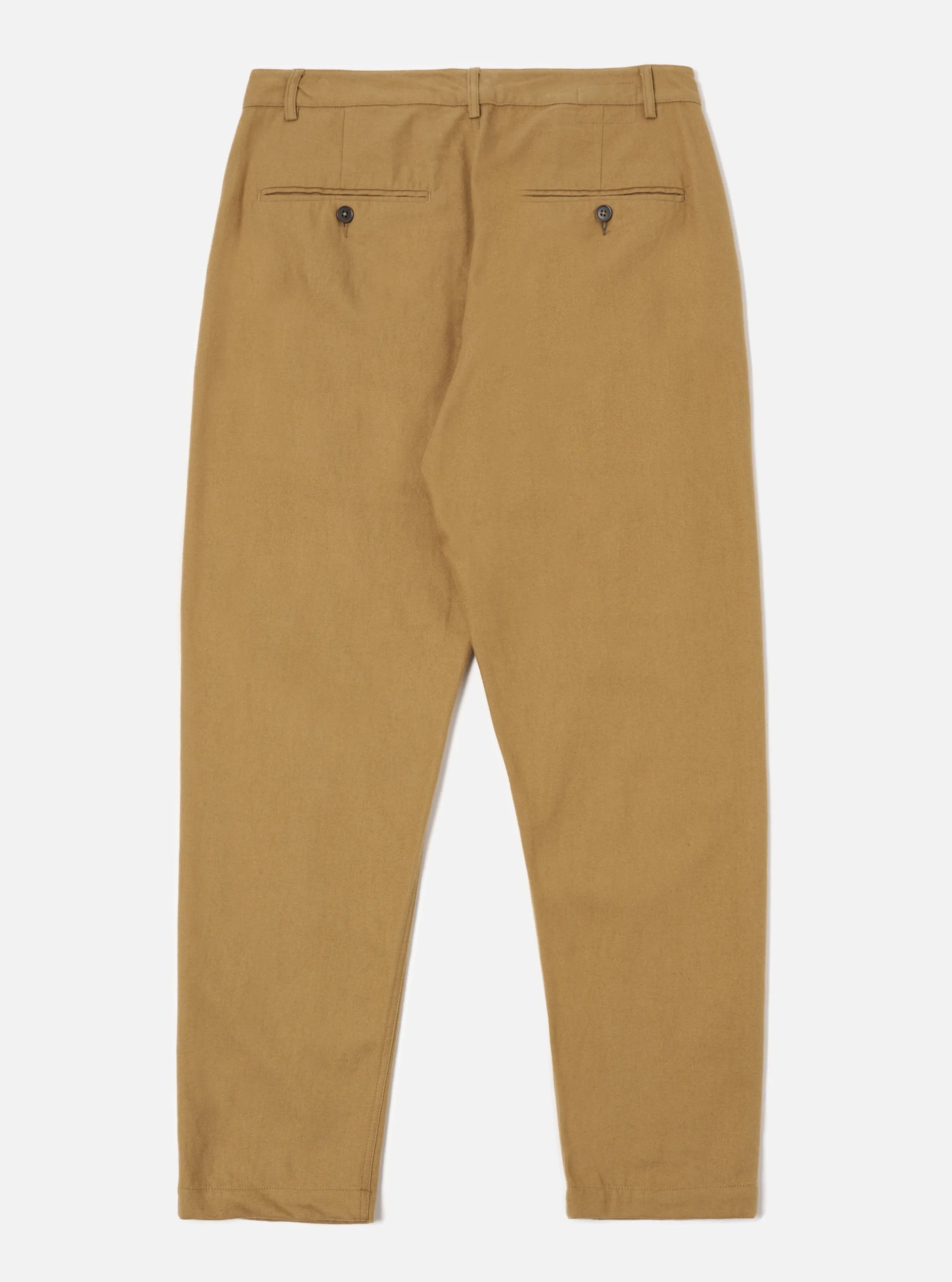 Universal Works Military Chino in Sand Brushed Moleskin sold by Universal Works product image thumbnail 2