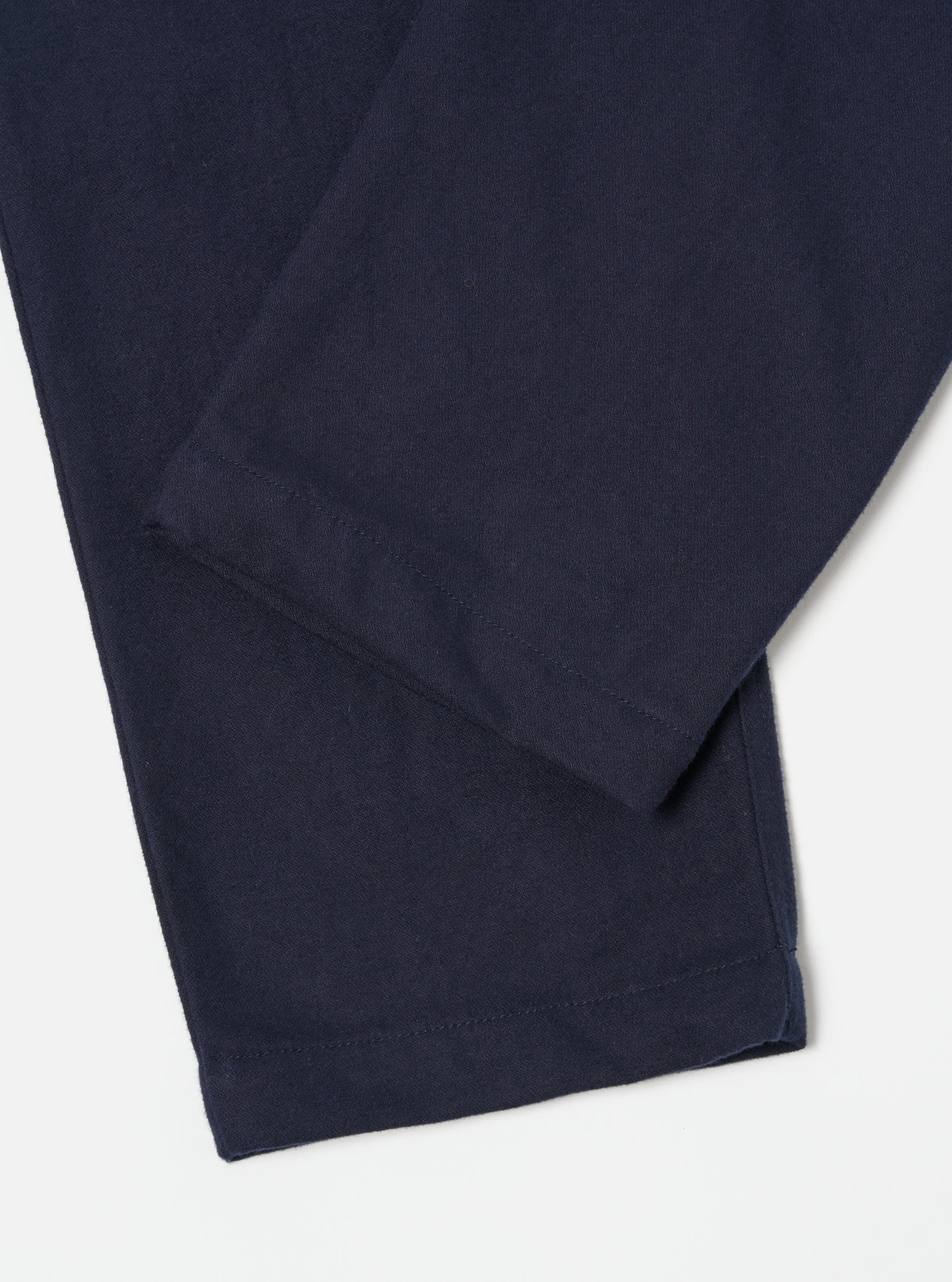 Universal Works Military Chino in Navy Brushed Moleskin sold by Universal Works product image thumbnail 3