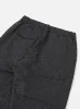 Universal Works Oxford Pant in Black Levisham Wool Mix sold by Universal Works
