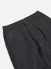 Universal Works Oxford Pant in Black Levisham Wool Mix sold by Universal Works