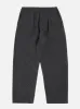 Universal Works Oxford Pant in Black Levisham Wool Mix sold by Universal Works