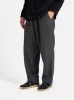 Universal Works Oxford Pant in Black Levisham Wool Mix sold by Universal Works