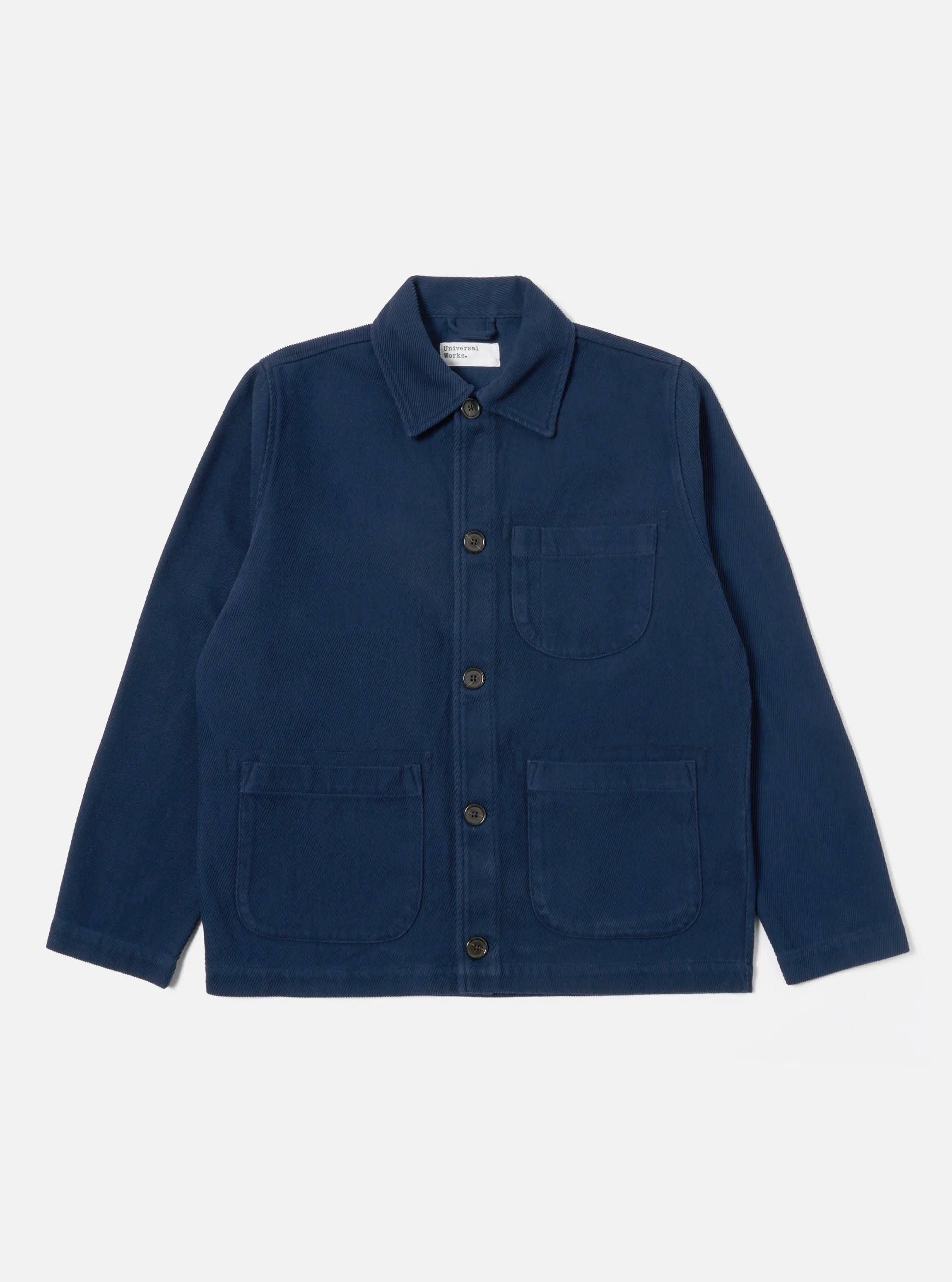 Universal Works Field Jacket in Navy Super Twill sold by Universal Works