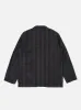 Universal Works Three Button Jacket in Brown Twist Wool Check sold by Universal Works