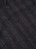 Universal Works Three Button Jacket in Brown Twist Wool Check sold by Universal Works