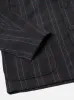 Universal Works Three Button Jacket in Brown Twist Wool Check sold by Universal Works
