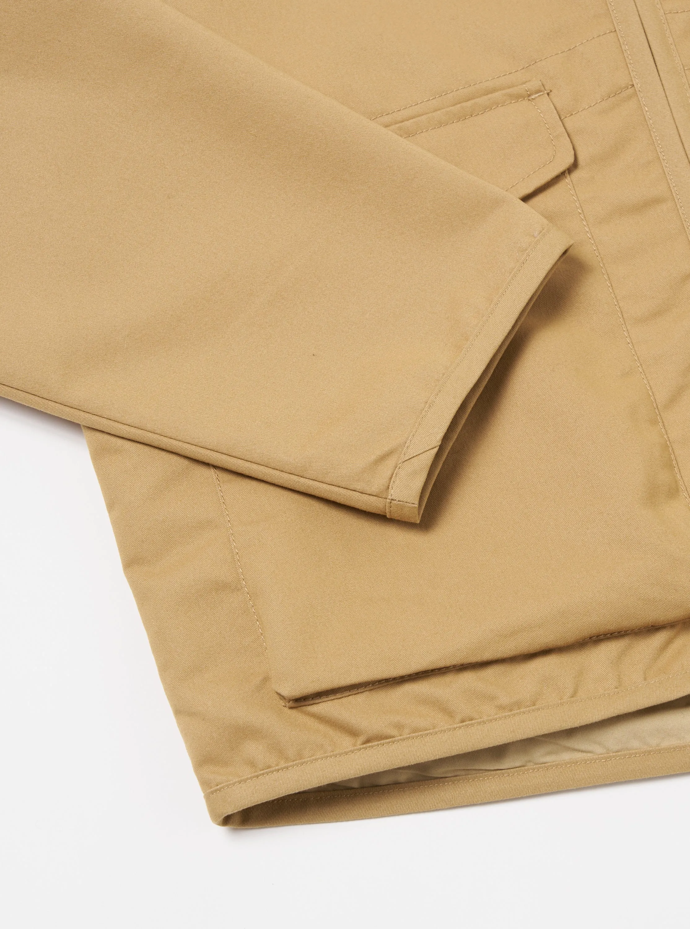 Universal Works Parachute Liner Jacket in Sand Brushed Polytech sold by Universal Works product image thumbnail 5