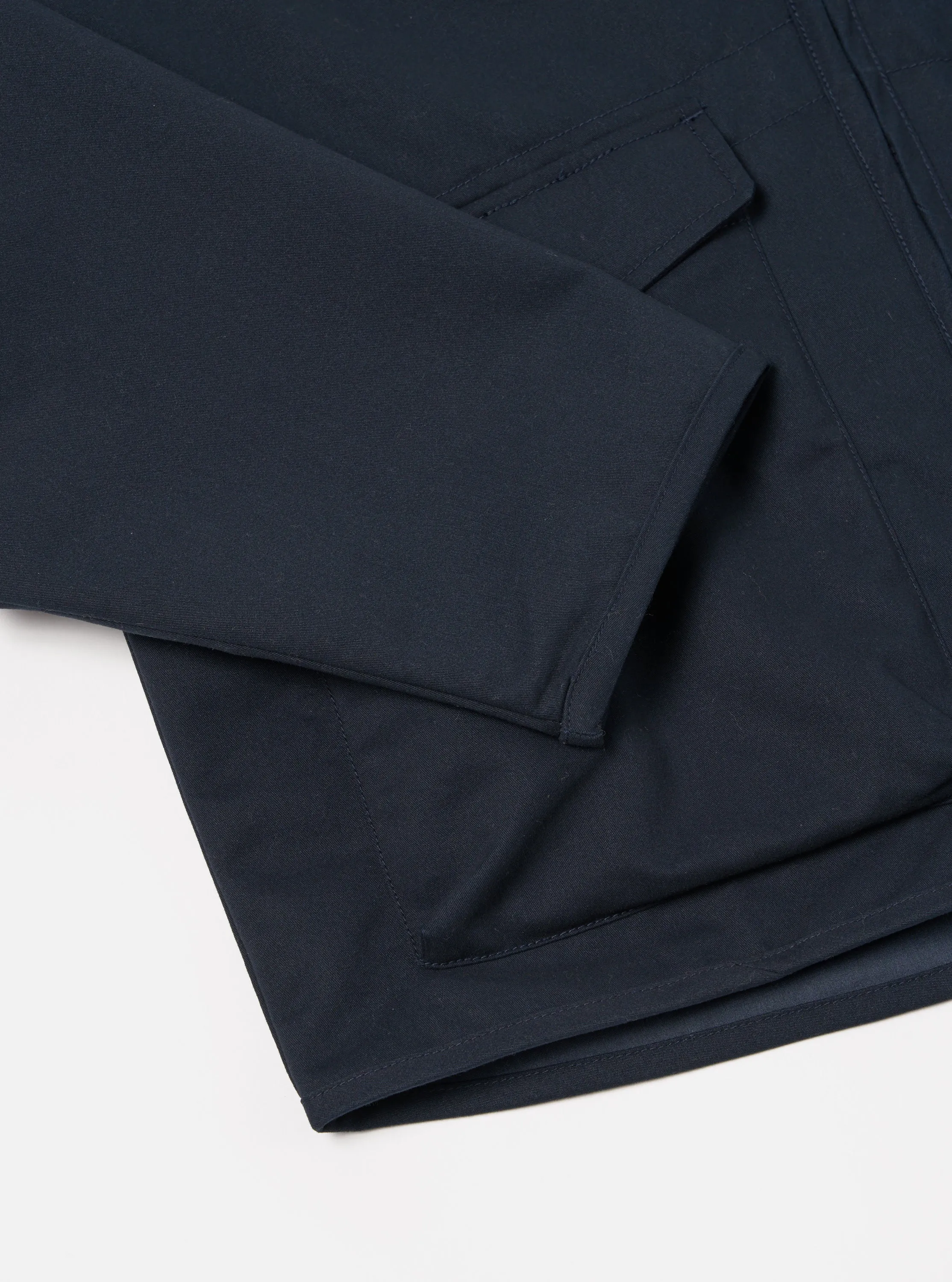 Universal Works Parachute Liner Jacket in Navy Brushed Polytech sold by Universal Works product image thumbnail 5