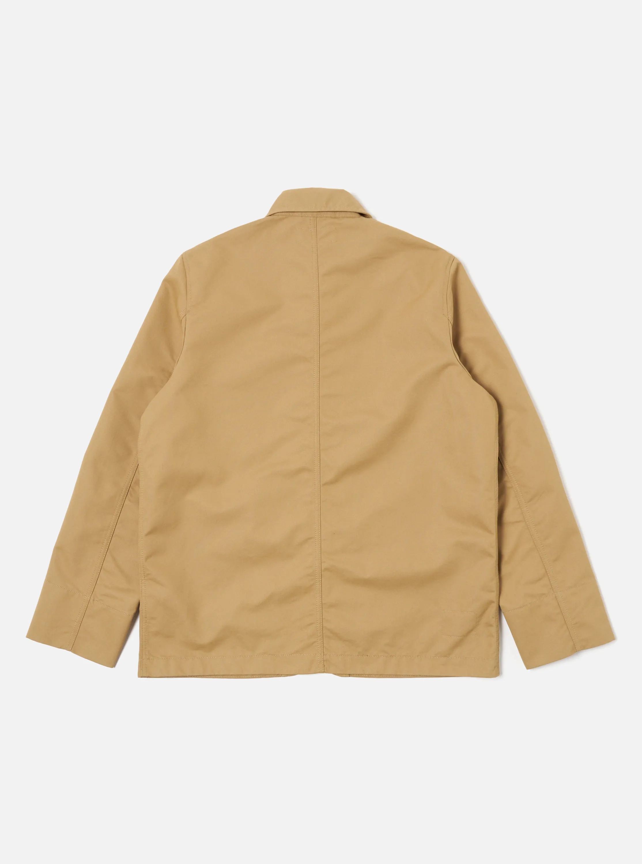 Universal Works Merchant Jacket in Sand Brushed Polytech sold by Universal Works product image thumbnail 2