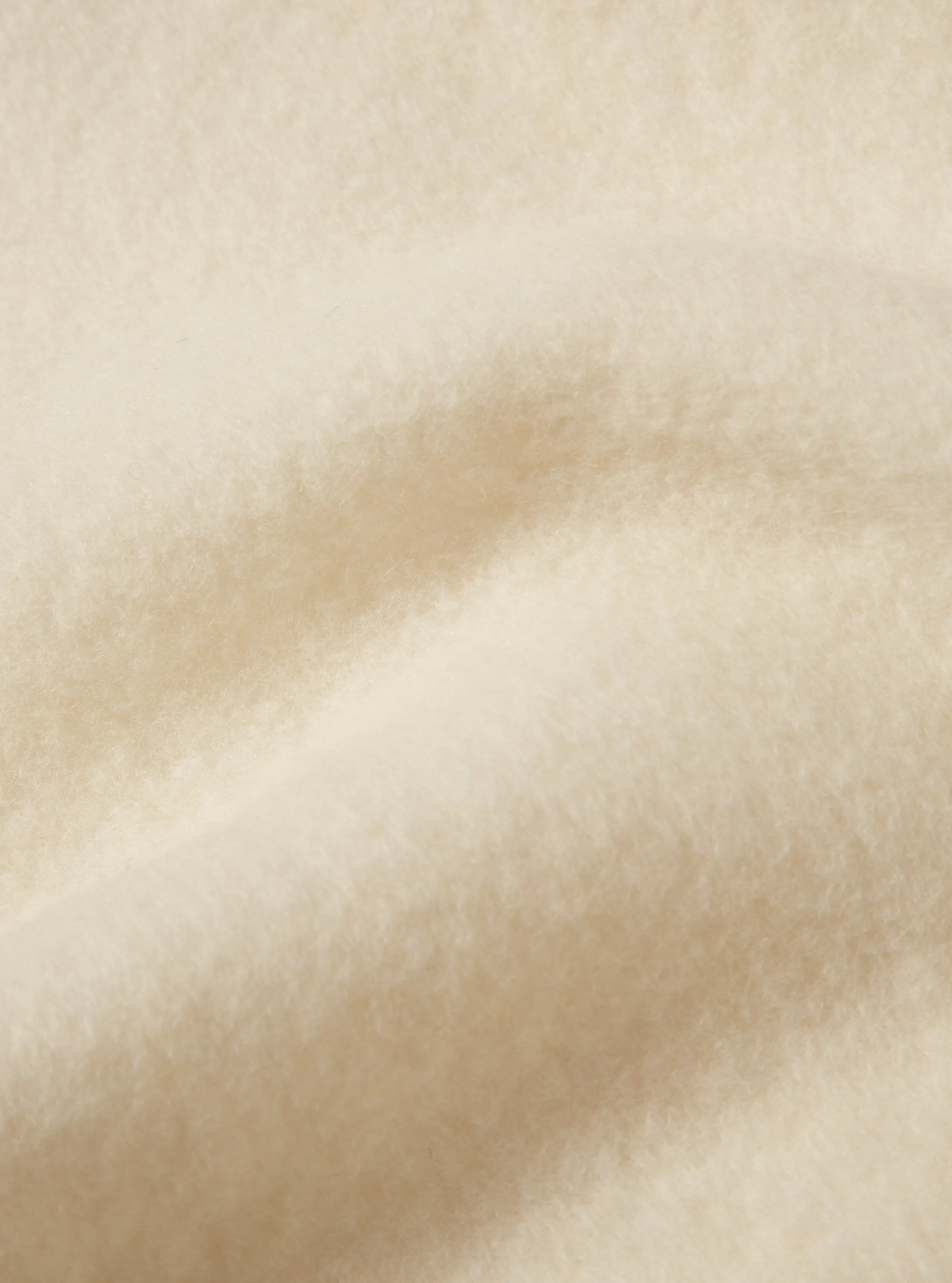 Universal Works Ramsay Quarter Zip in Ecru Wool Fleece sold by Universal Works product image thumbnail 5