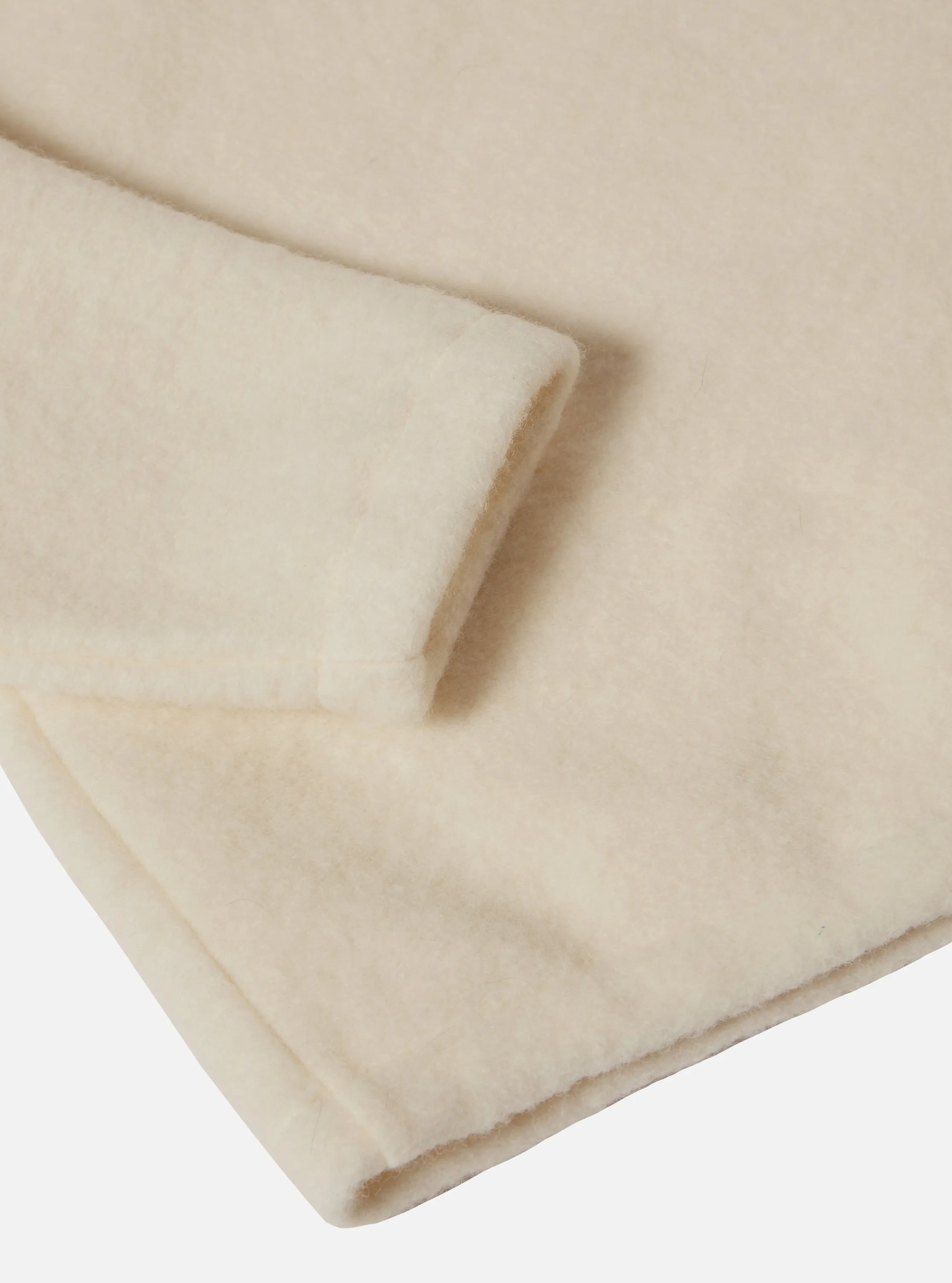 Universal Works Ramsay Quarter Zip in Ecru Wool Fleece sold by Universal Works product image thumbnail 4