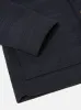 Universal Works Quilt Simple Bakers Jacket in Navy Winter Twill sold by Universal Works