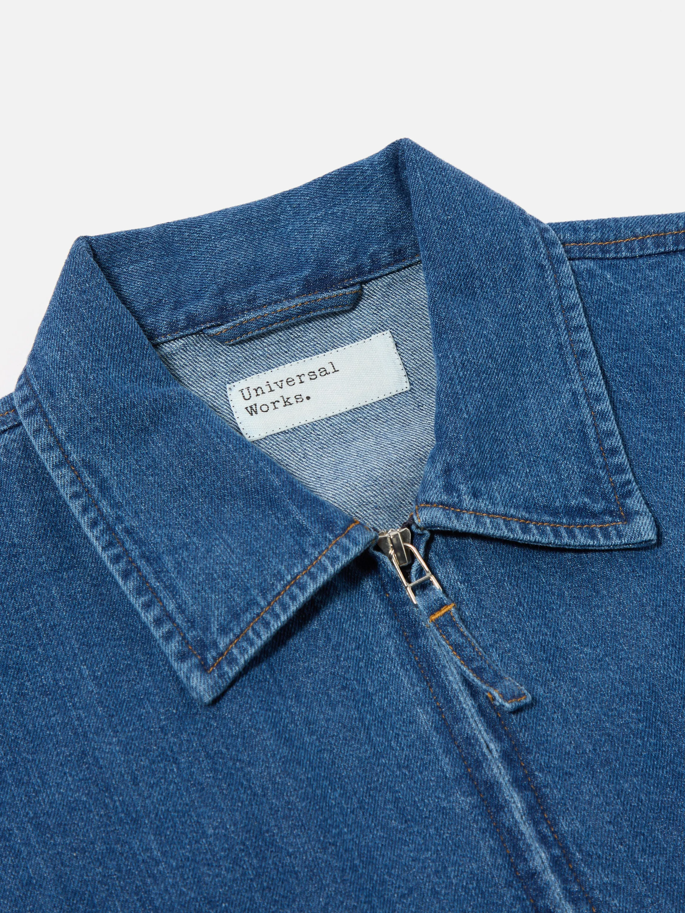 Universal Works Gower Jacket in Indigo RC Denim sold by Universal Works product image thumbnail 3
