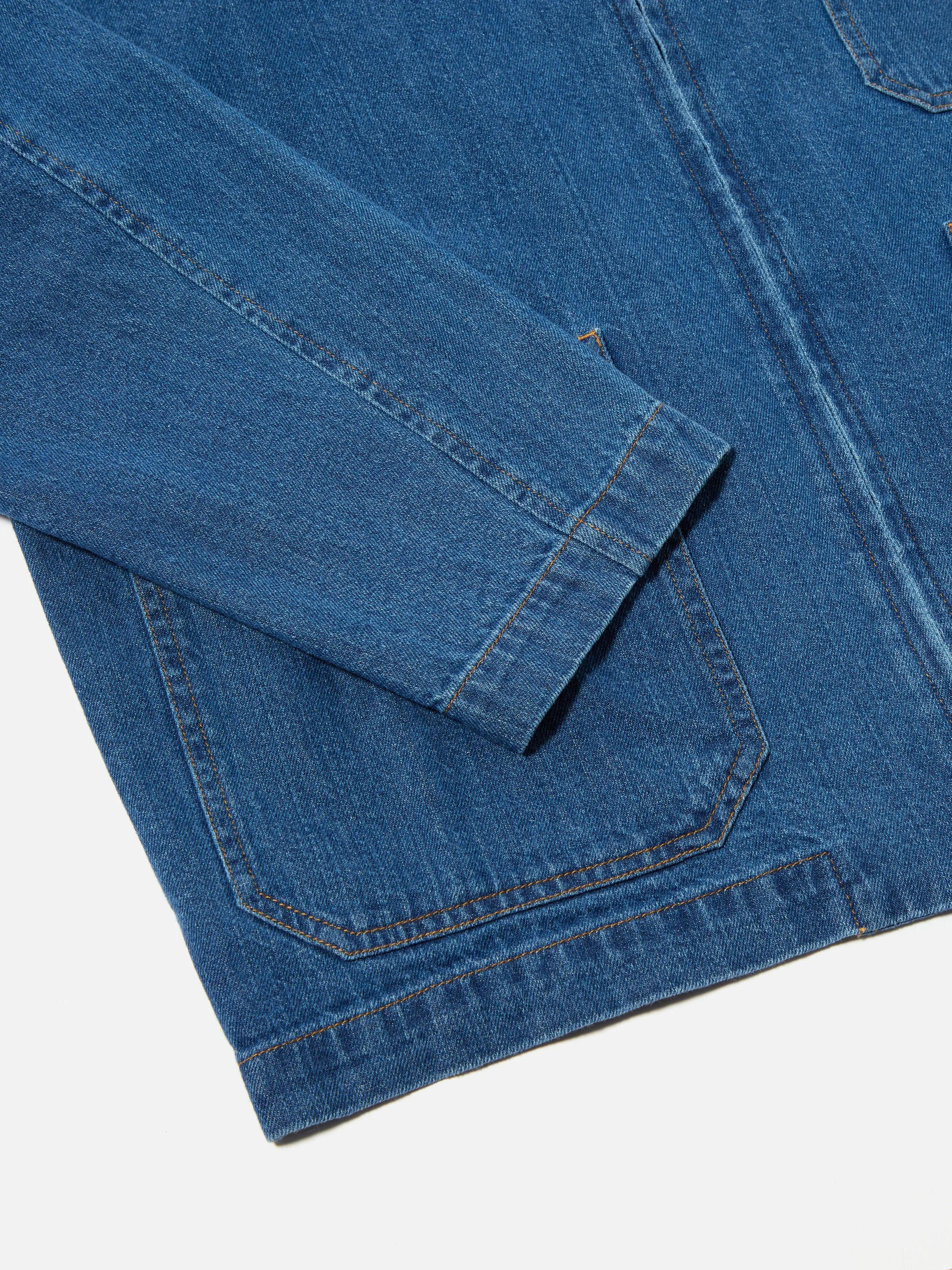 Universal Works Gower Jacket in Indigo RC Denim sold by Universal Works product image thumbnail 5