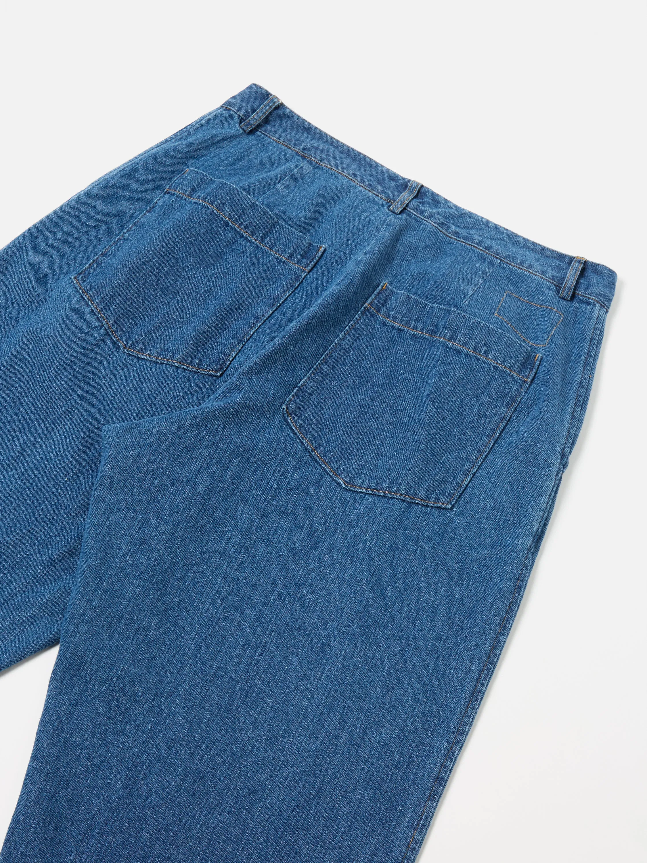 Universal Works Duke Pant in Indigo RC Denim sold by Universal Works product image thumbnail 4