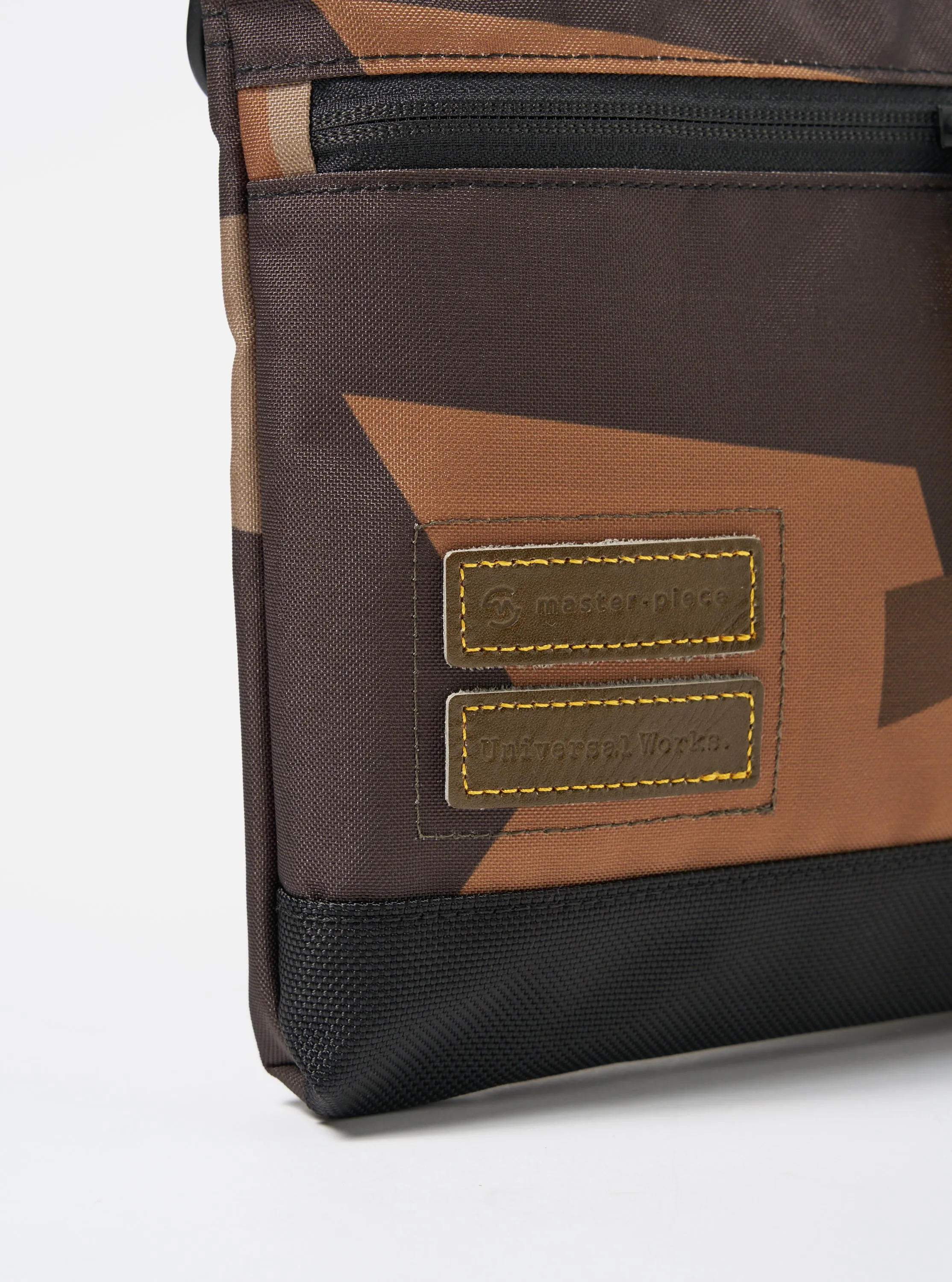 master-piece x Universal Works Shoulder Bag in Camo Recycled Tech Canvas sold by Universal Works product image thumbnail 3