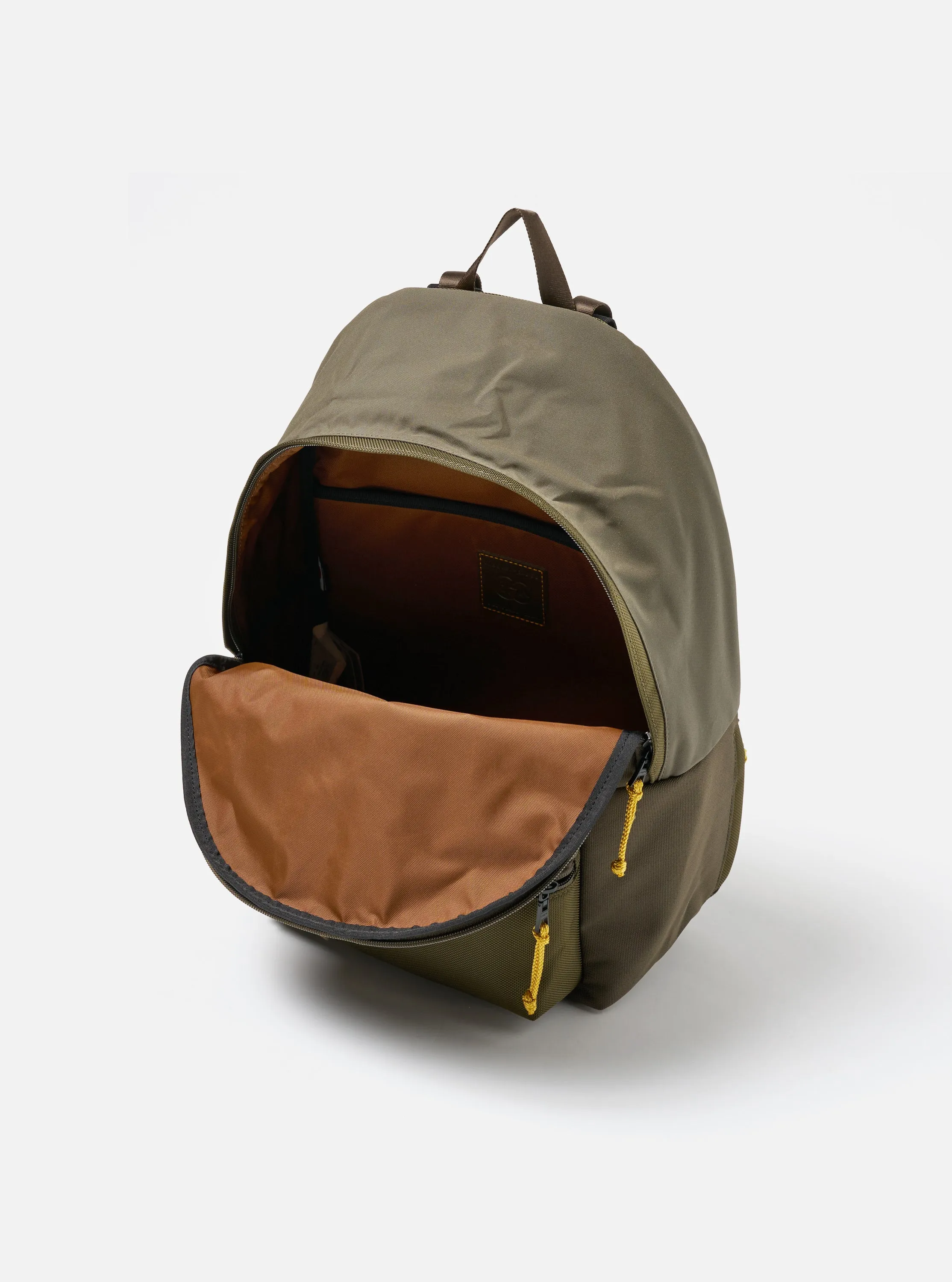 master-piece x Universal Works Backpack in Olive Recycled Tech Canvas sold by Universal Works product image thumbnail 5
