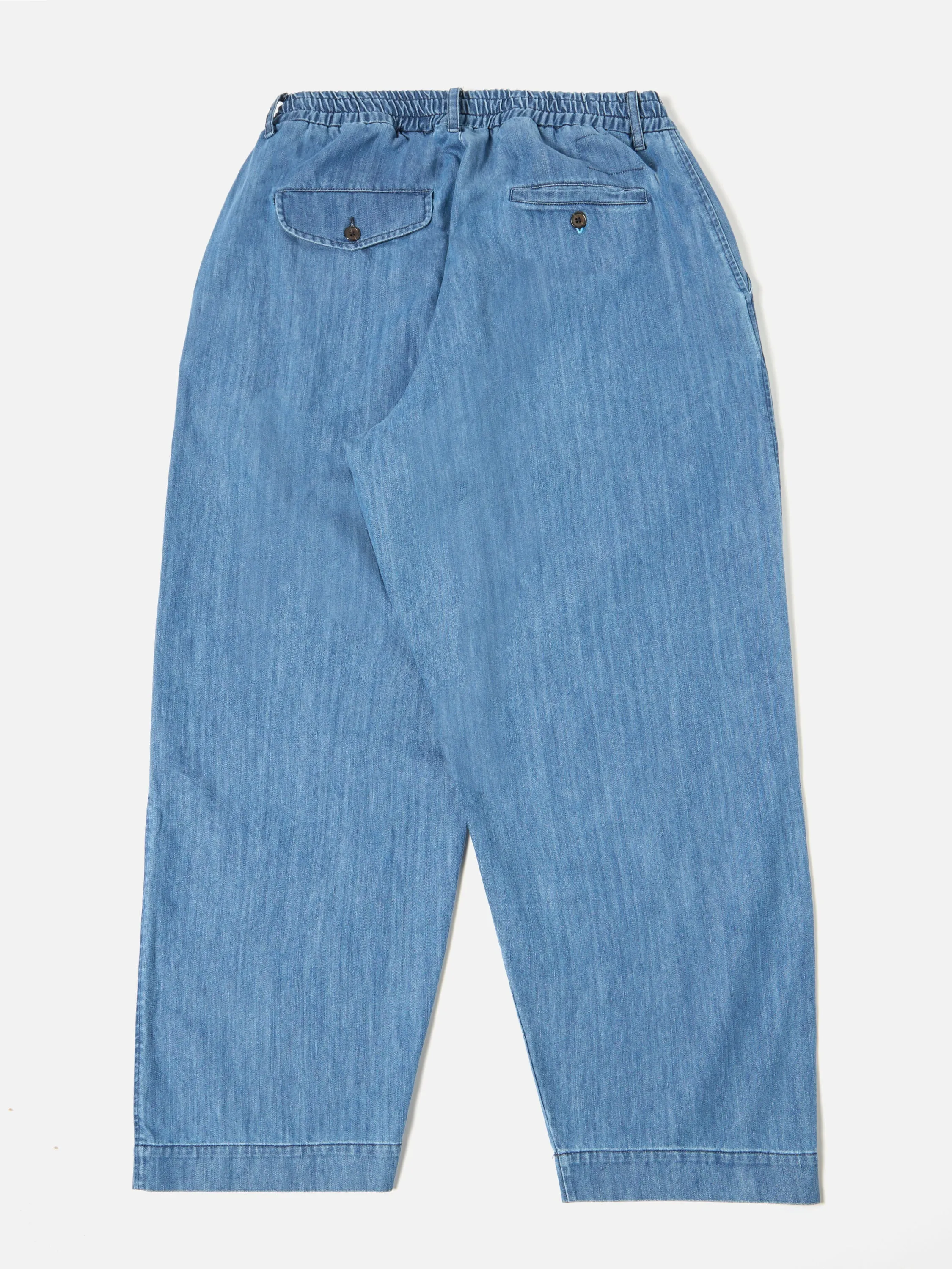 Universal Works Oxford Pant in Indigo 9oz Organic Denim sold by Universal Works product image thumbnail 3