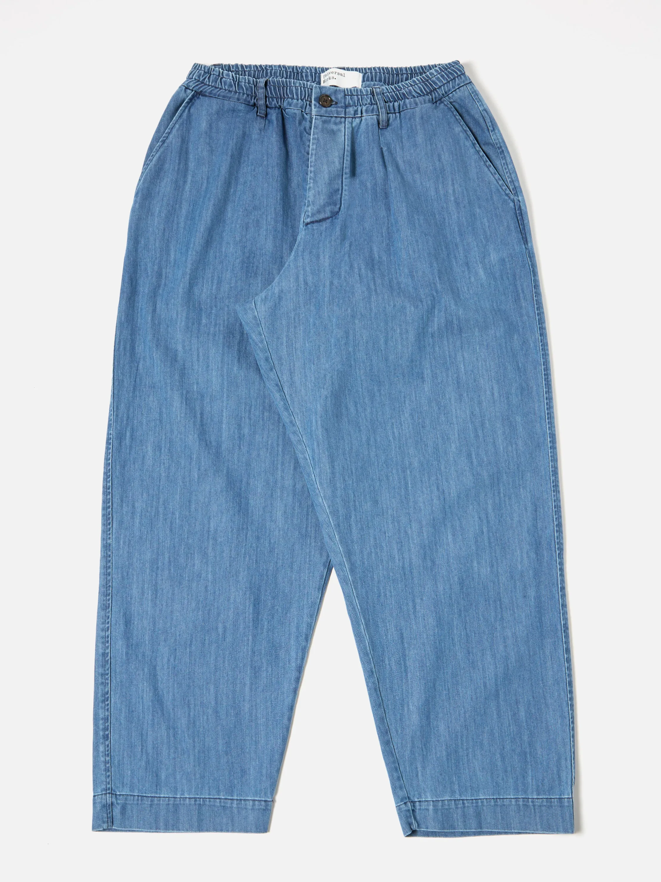 Universal Works Oxford Pant in Indigo 9oz Organic Denim sold by Universal Works product image thumbnail 2