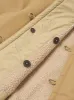 Universal Works Reversible Mackinaw Jacket in Sand Brushed Polytech/Sherpa sold by Universal Works