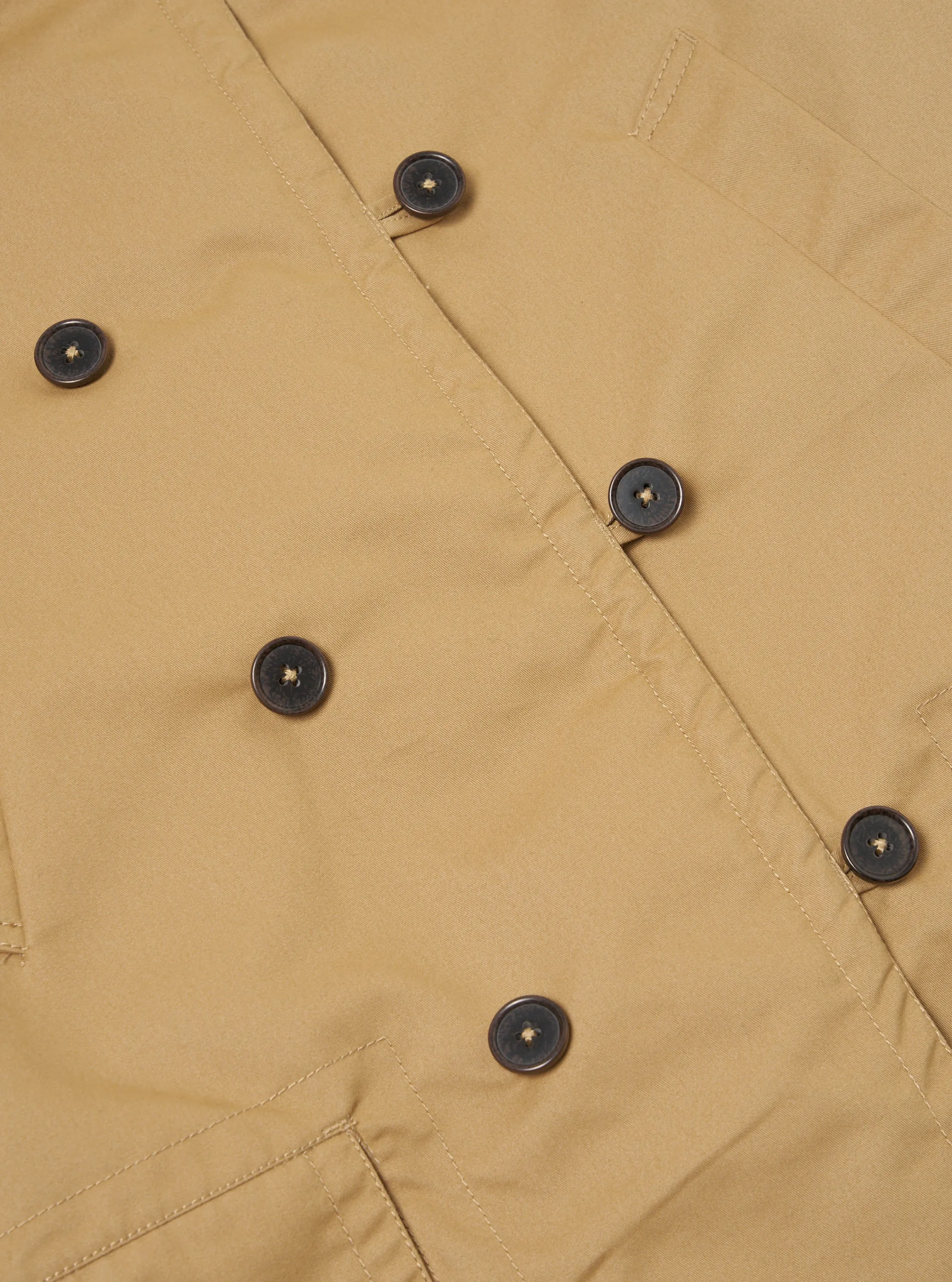 Universal Works Reversible Mackinaw Jacket in Sand Brushed Polytech/Sherpa sold by Universal Works product image thumbnail 4