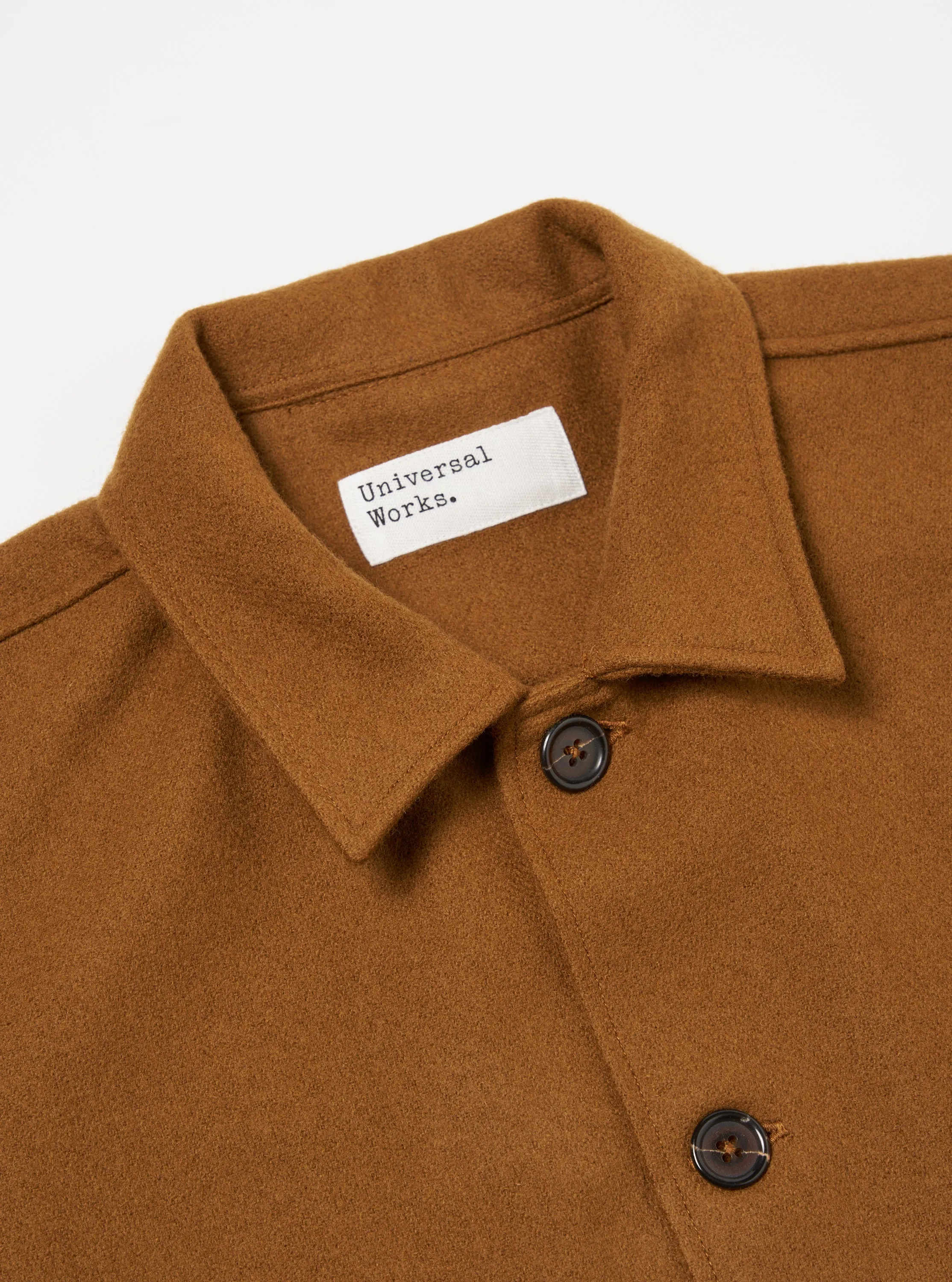 Universal Works Easy Jacket in Camel Melton sold by Universal Works product image thumbnail 3