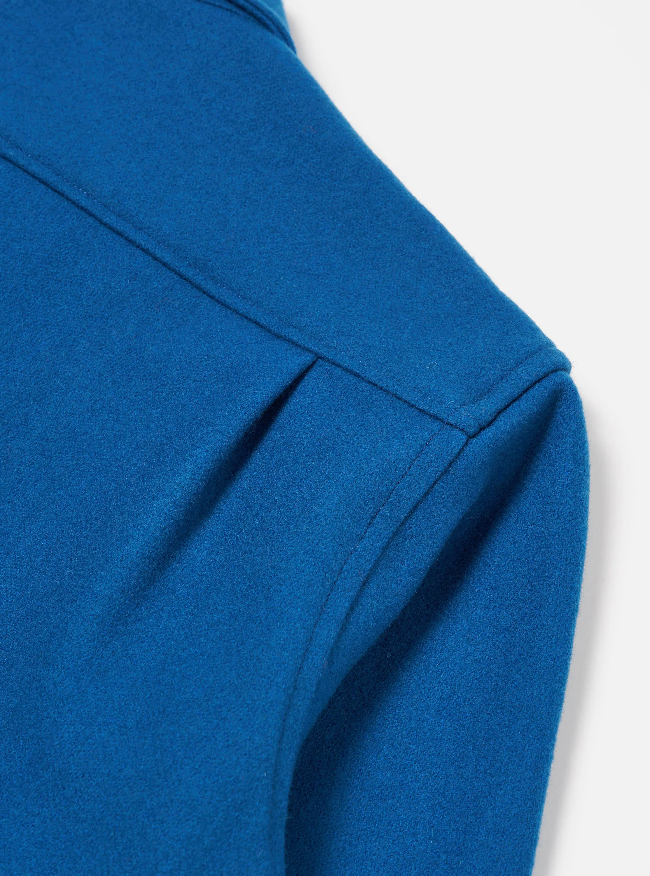 Universal Works Easy Jacket in Blue Melton sold by Universal Works product image thumbnail 4