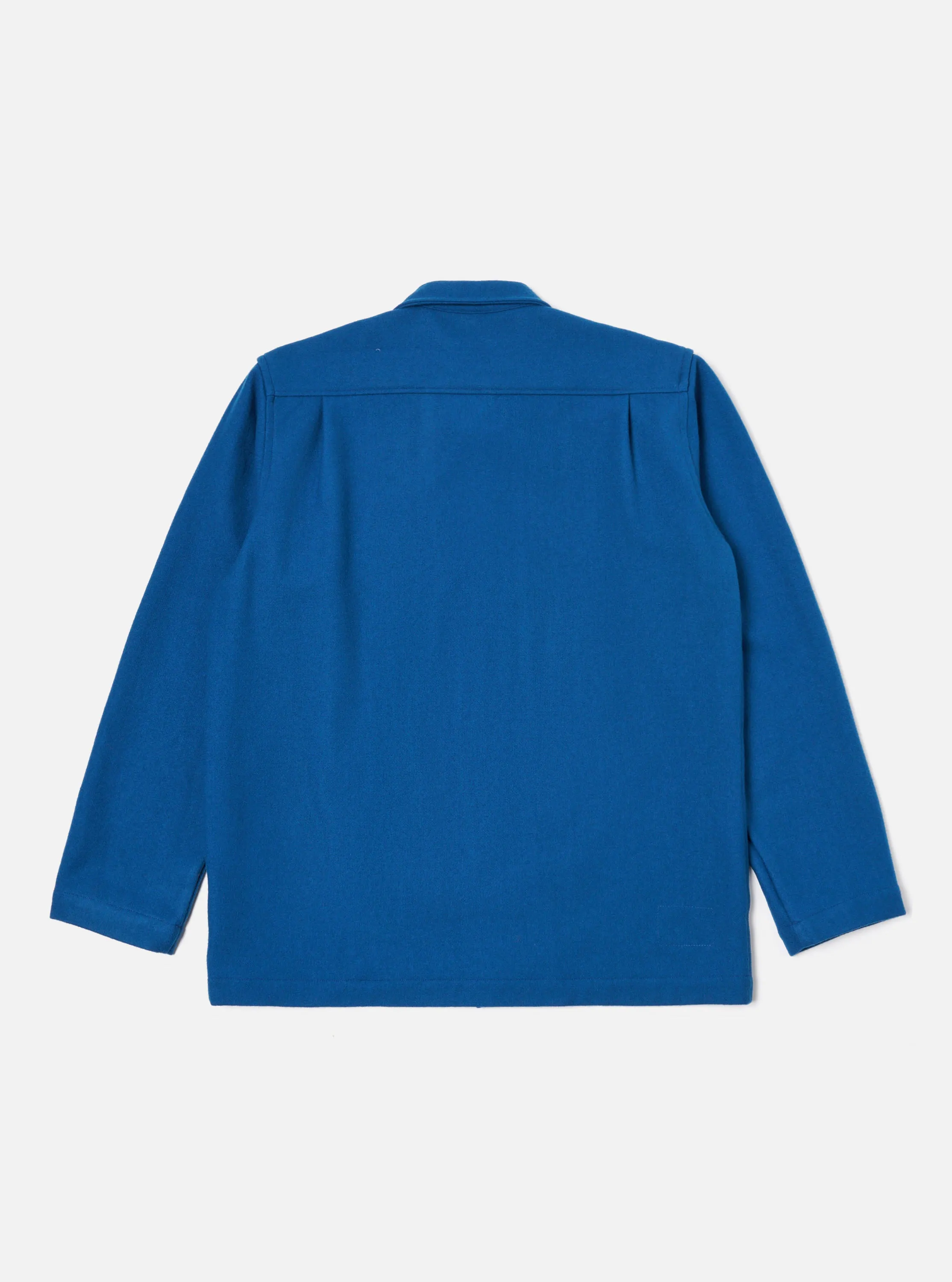 Universal Works Easy Jacket in Blue Melton sold by Universal Works product image thumbnail 2