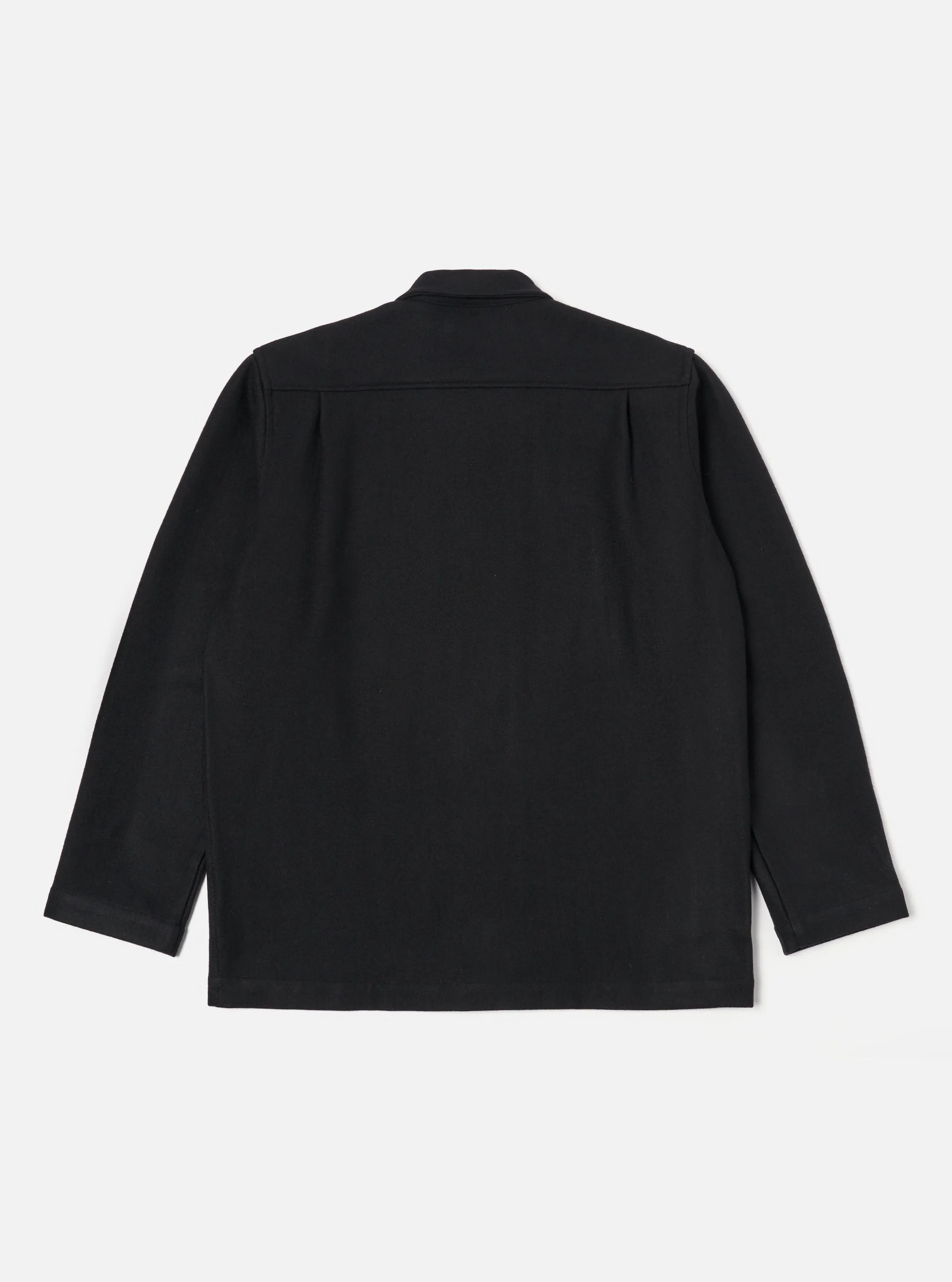 Universal Works Easy Jacket in Black Melton sold by Universal Works product image thumbnail 2
