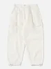 Universal Works Loose Cargo Pant in Winter White Winter Twill sold by Universal Works