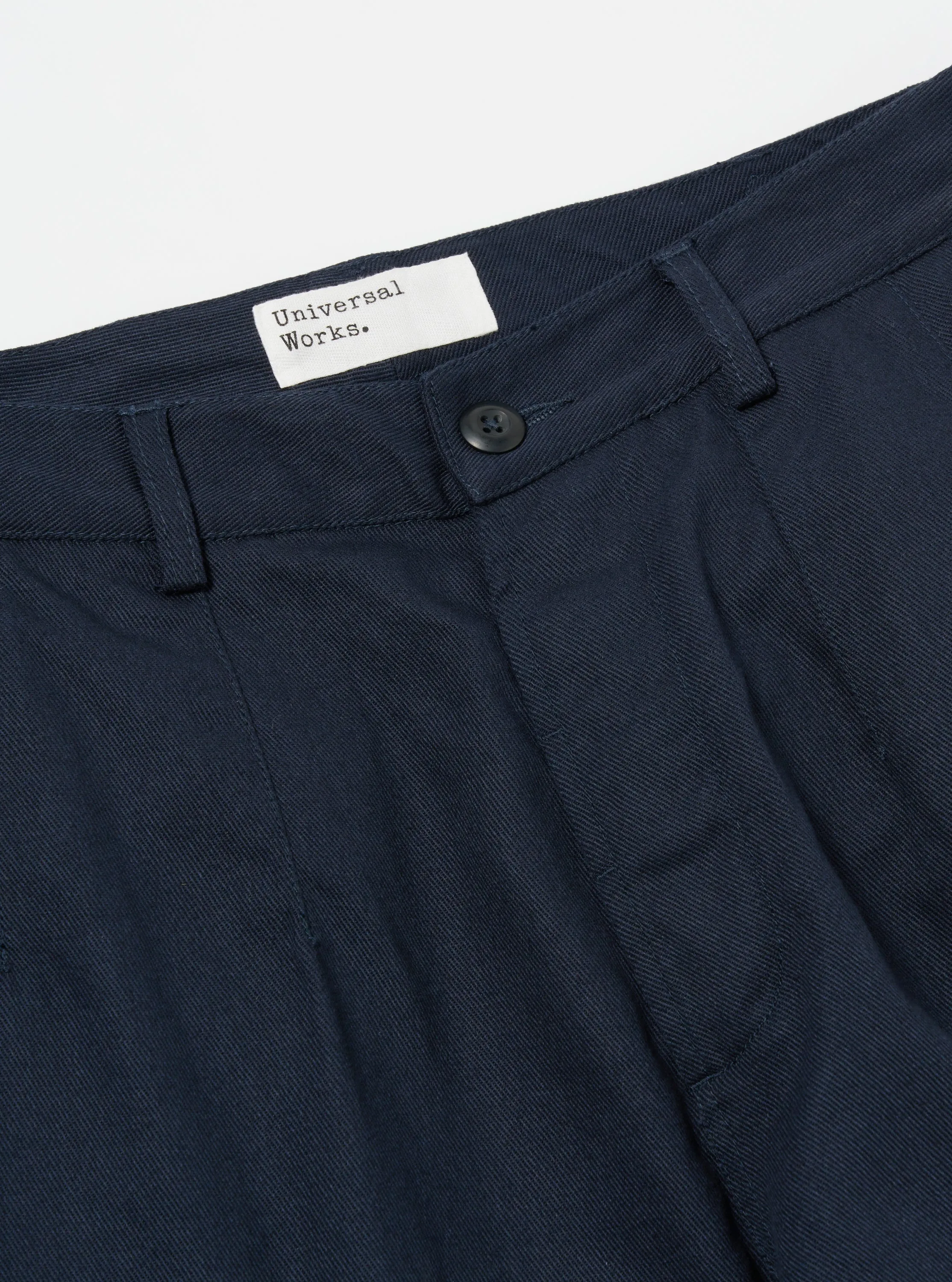 Universal Works Loose Cargo Pant in Navy Winter Twill sold by Universal Works product image thumbnail 4