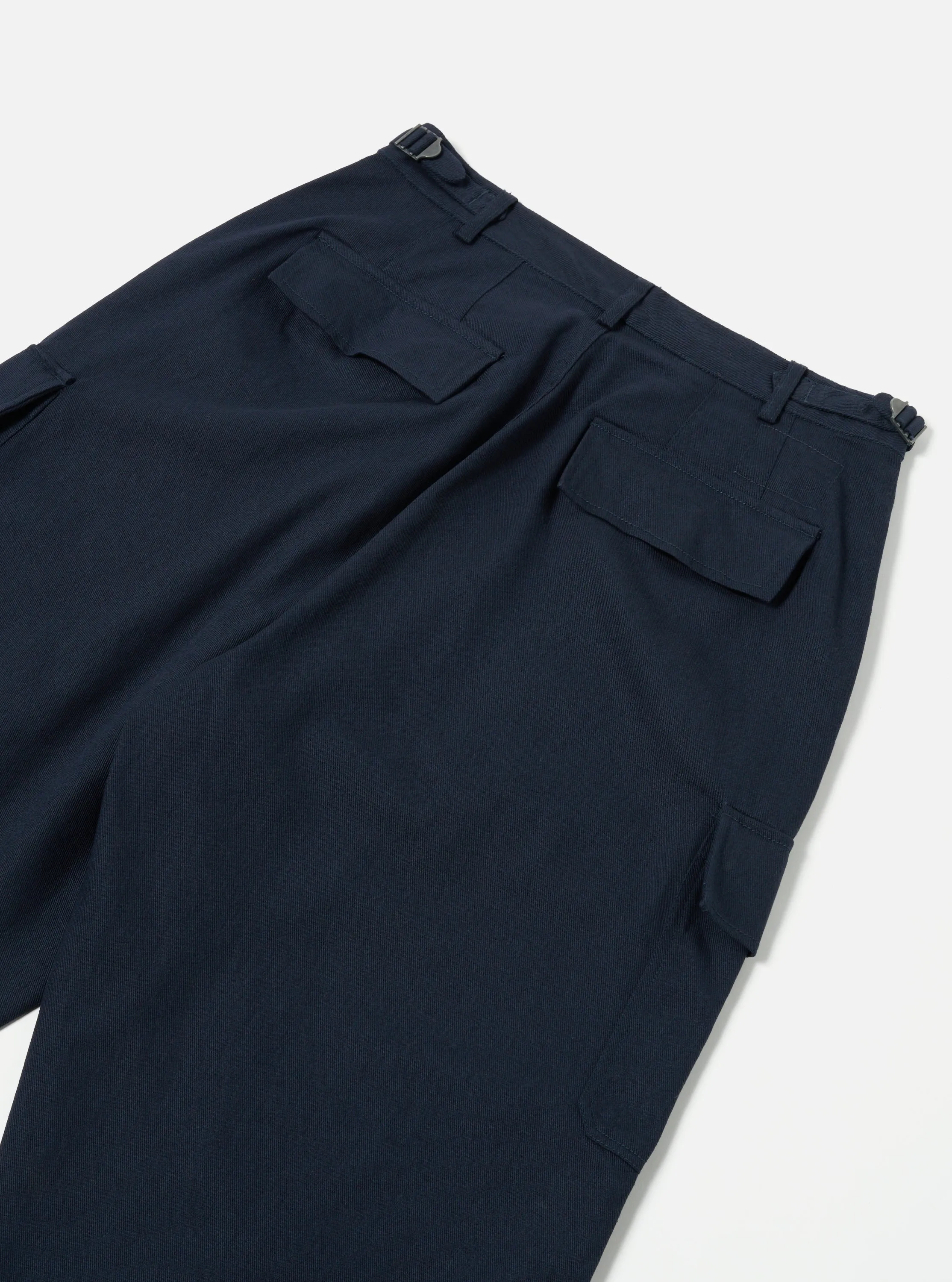 Universal Works Loose Cargo Pant in Navy Winter Twill sold by Universal Works product image thumbnail 5