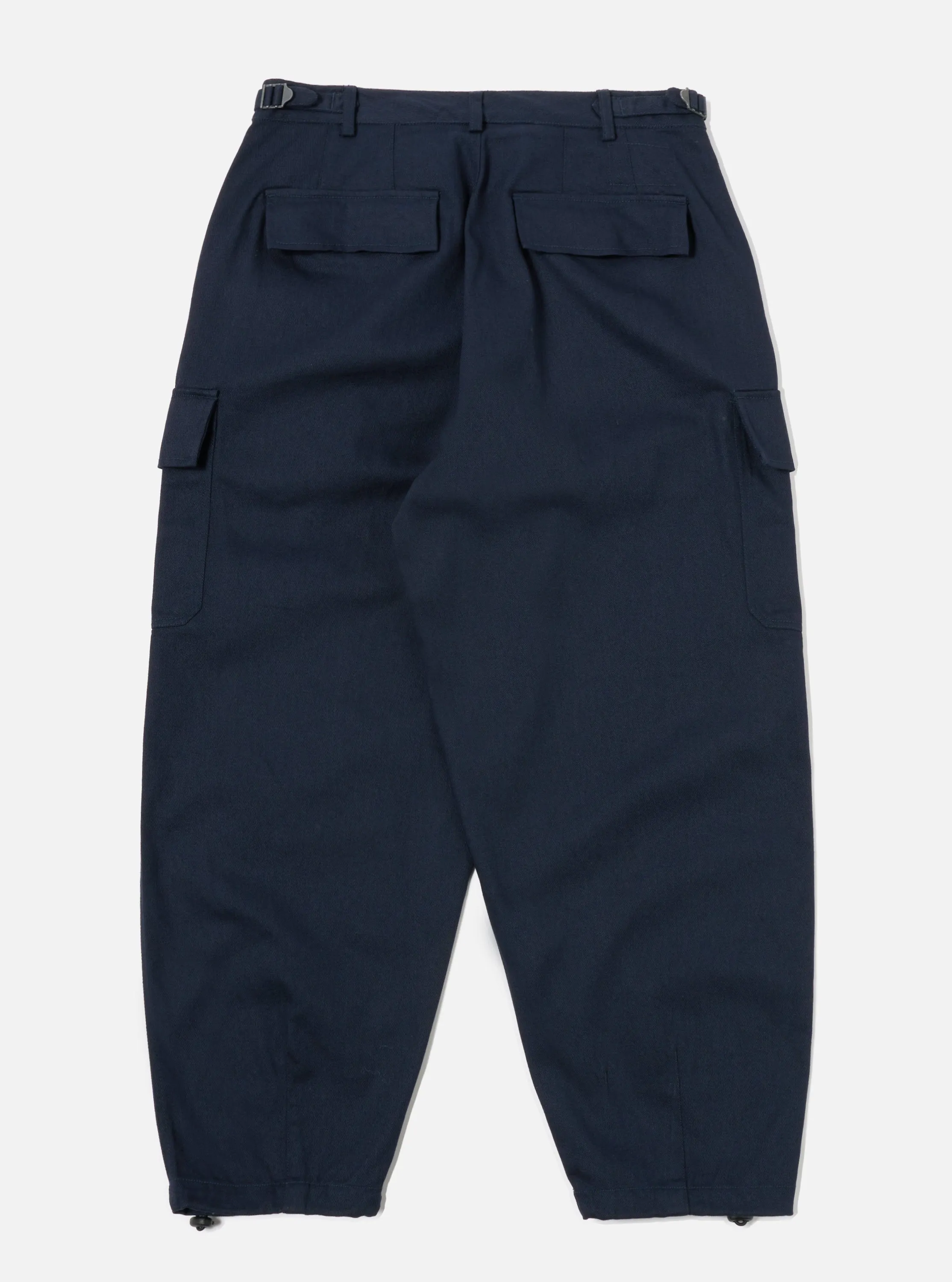 Universal Works Loose Cargo Pant in Navy Winter Twill sold by Universal Works product image thumbnail 3