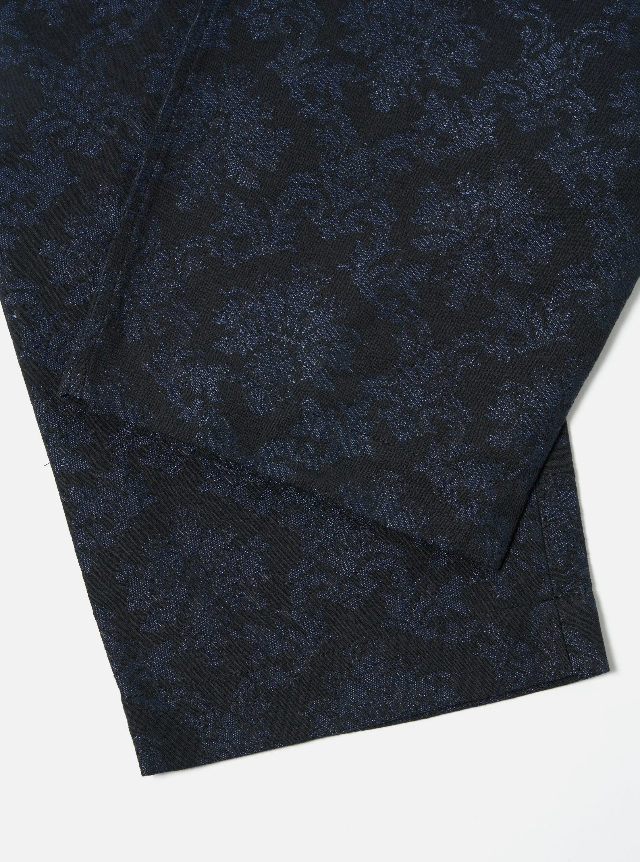 Universal Works Oxford Pant in Black Starry Night Cotton Mix sold by Universal Works product image thumbnail 5