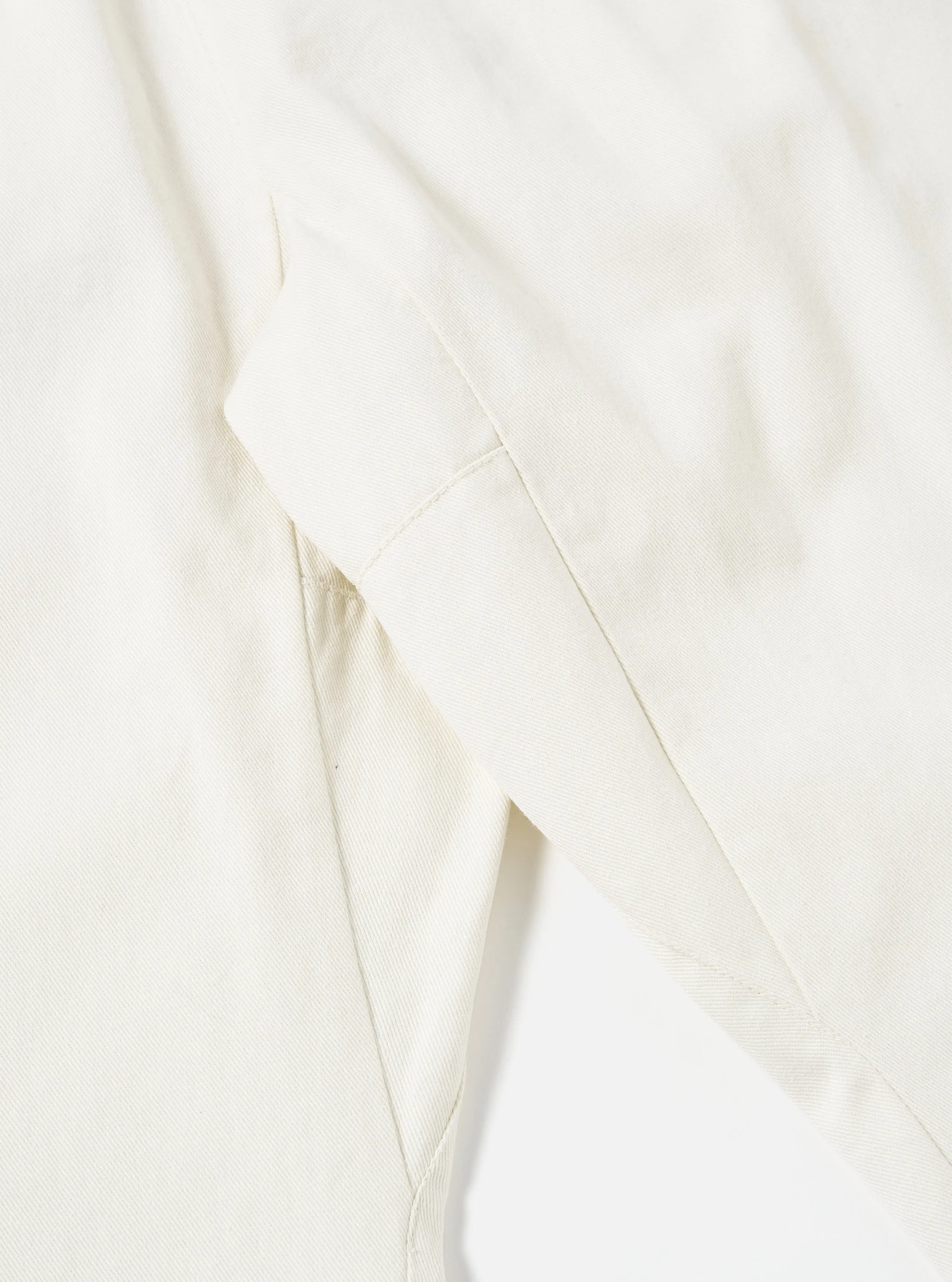 Universal Works Braga Pant in Winter White Winter Twill sold by Universal Works product image thumbnail 5