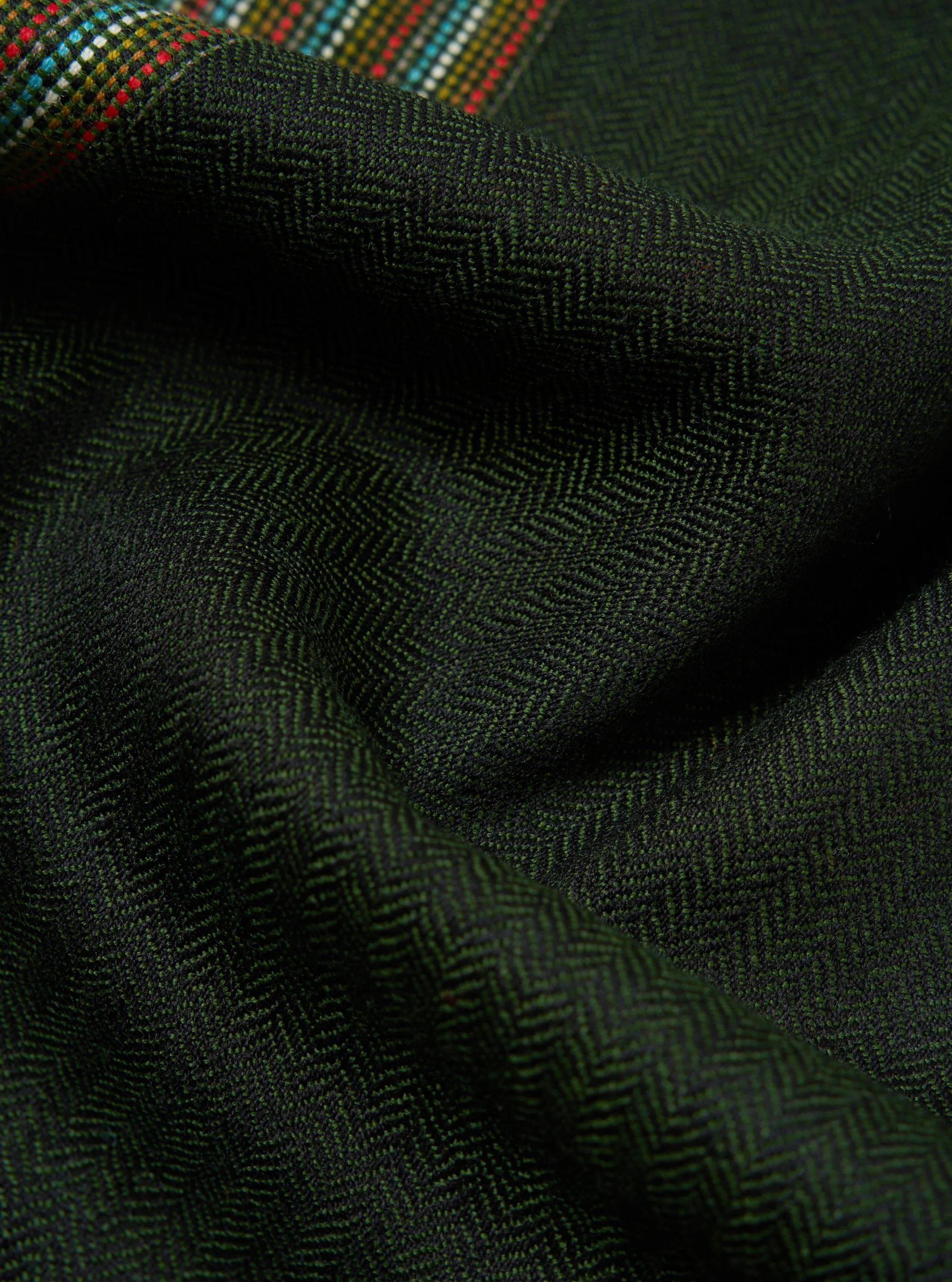 Universal Works Wool Scarf in Forest Merino Wool sold by Universal Works product image thumbnail 3