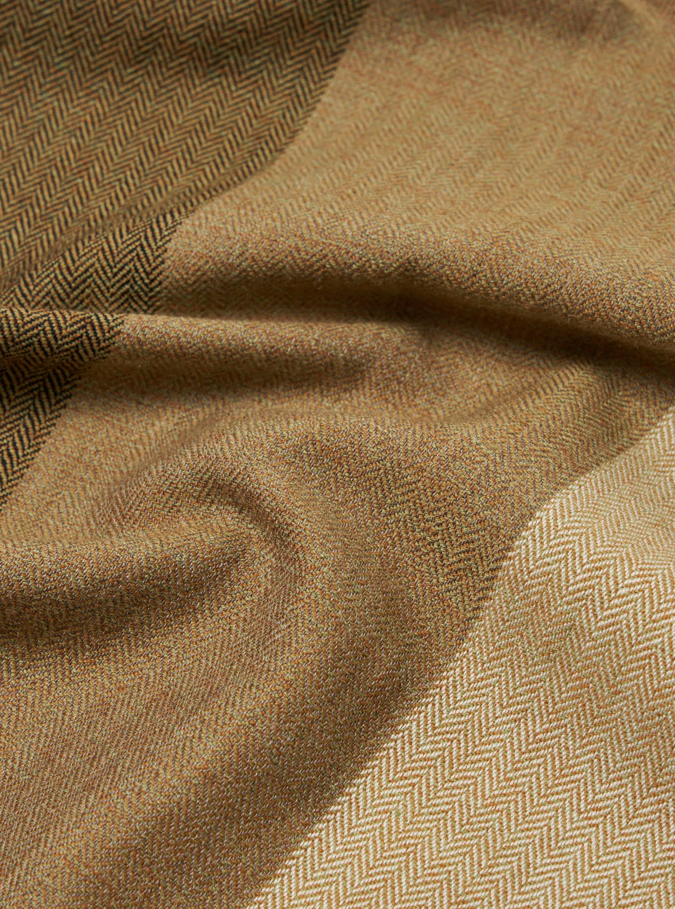 Universal Works Wool Scarf in Olive Merino Wool sold by Universal Works product image thumbnail 3