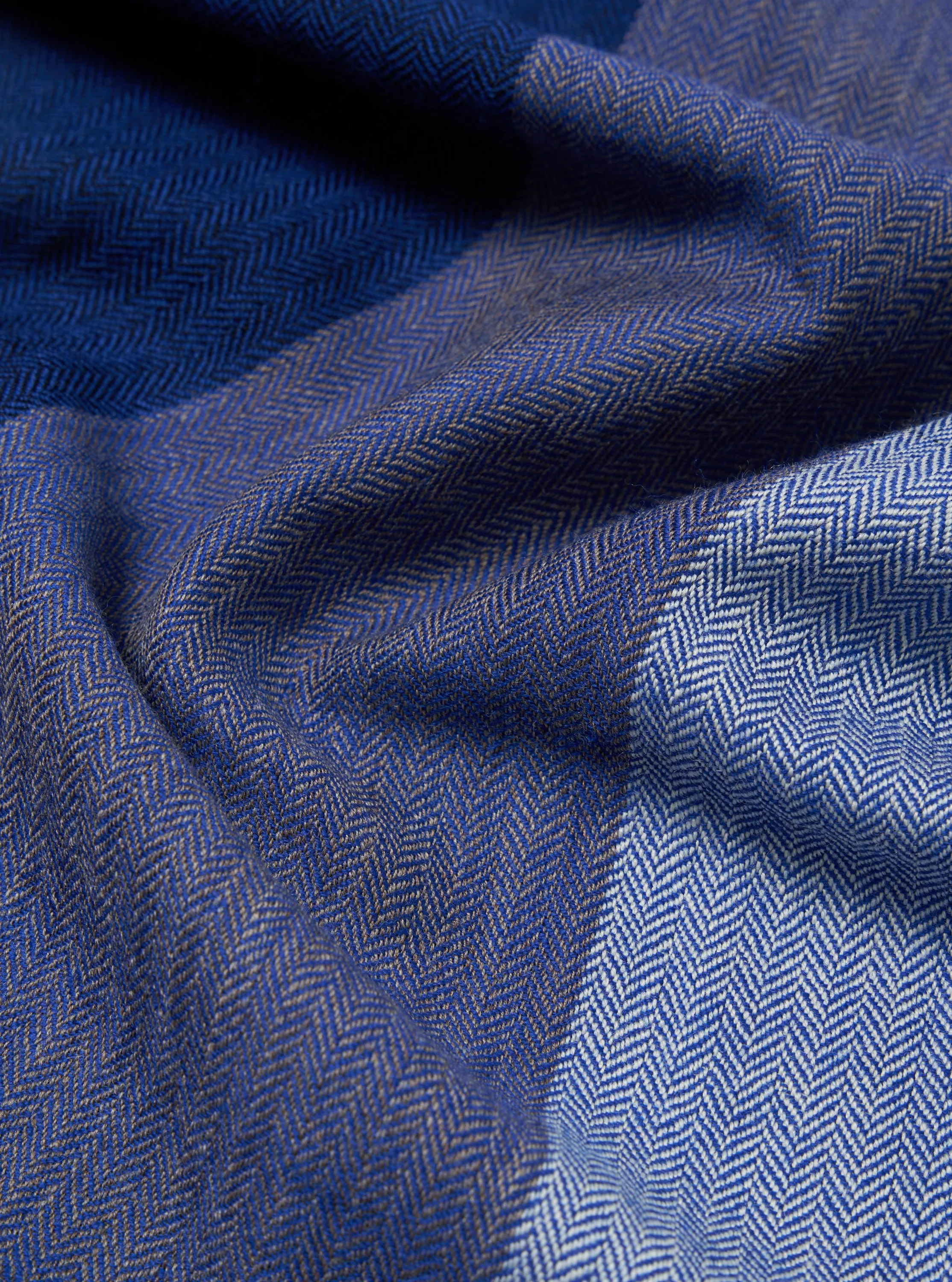 Universal Works Wool Scarf in Navy Merino Wool sold by Universal Works product image thumbnail 3