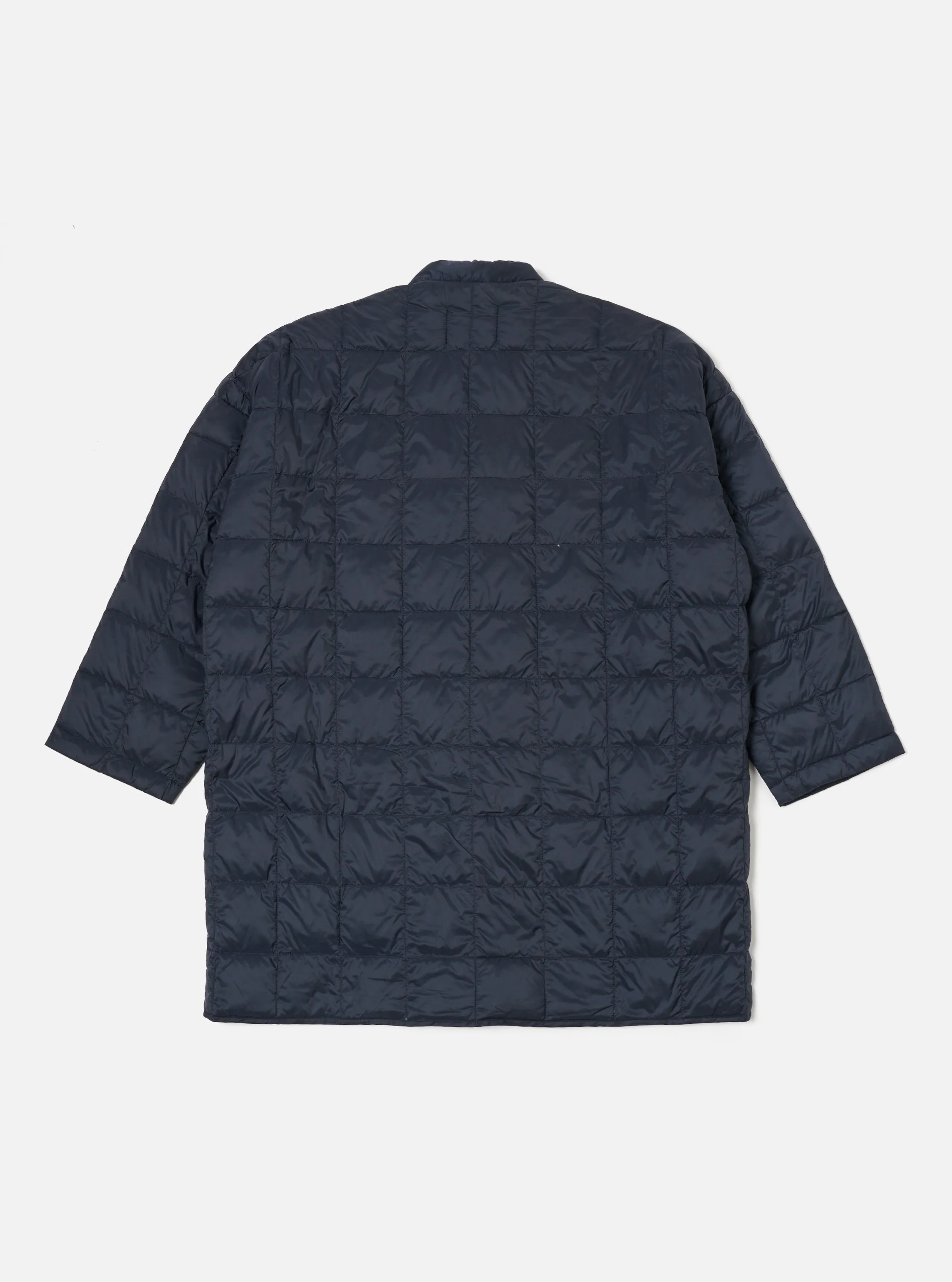 Taion Hanten Down Cardigan in Dark Navy Nylon sold by Universal Works product image thumbnail 2