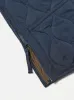 Taion Military V-Neck Down Vest in Dark Navy Ripstop sold by Universal Works
