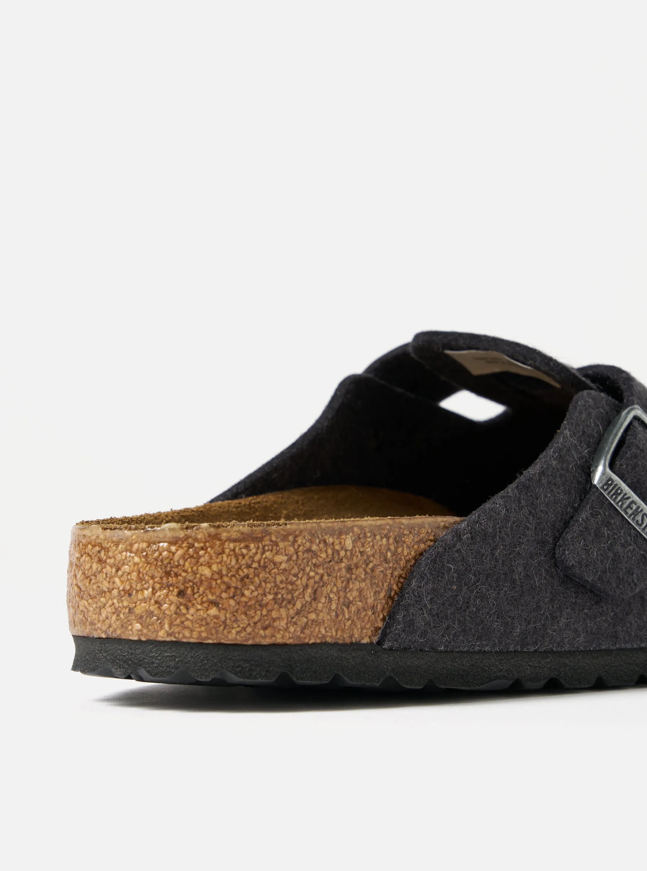 Birkenstock Boston in Anthracite Wool sold by Universal Works product image thumbnail 3