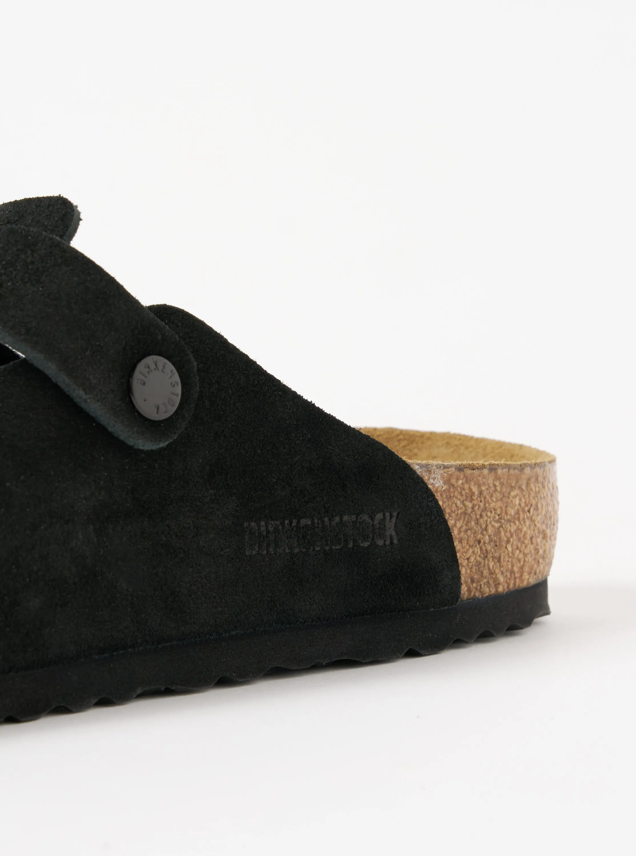 Birkenstock Black Suede Leather Boston sold by Universal Works product image thumbnail 3