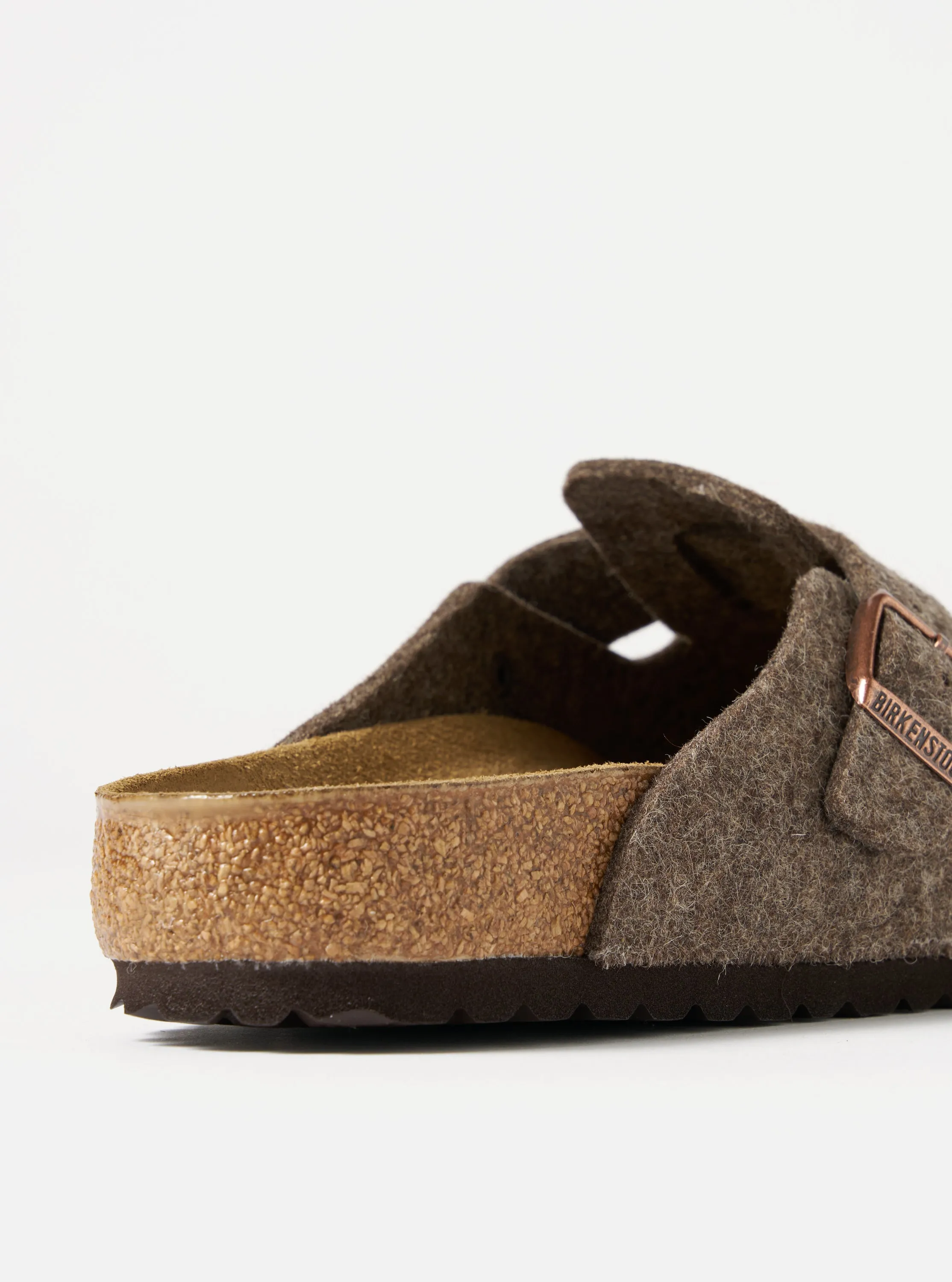 Birkenstock Boston in Cocoa Wool sold by Universal Works product image thumbnail 3