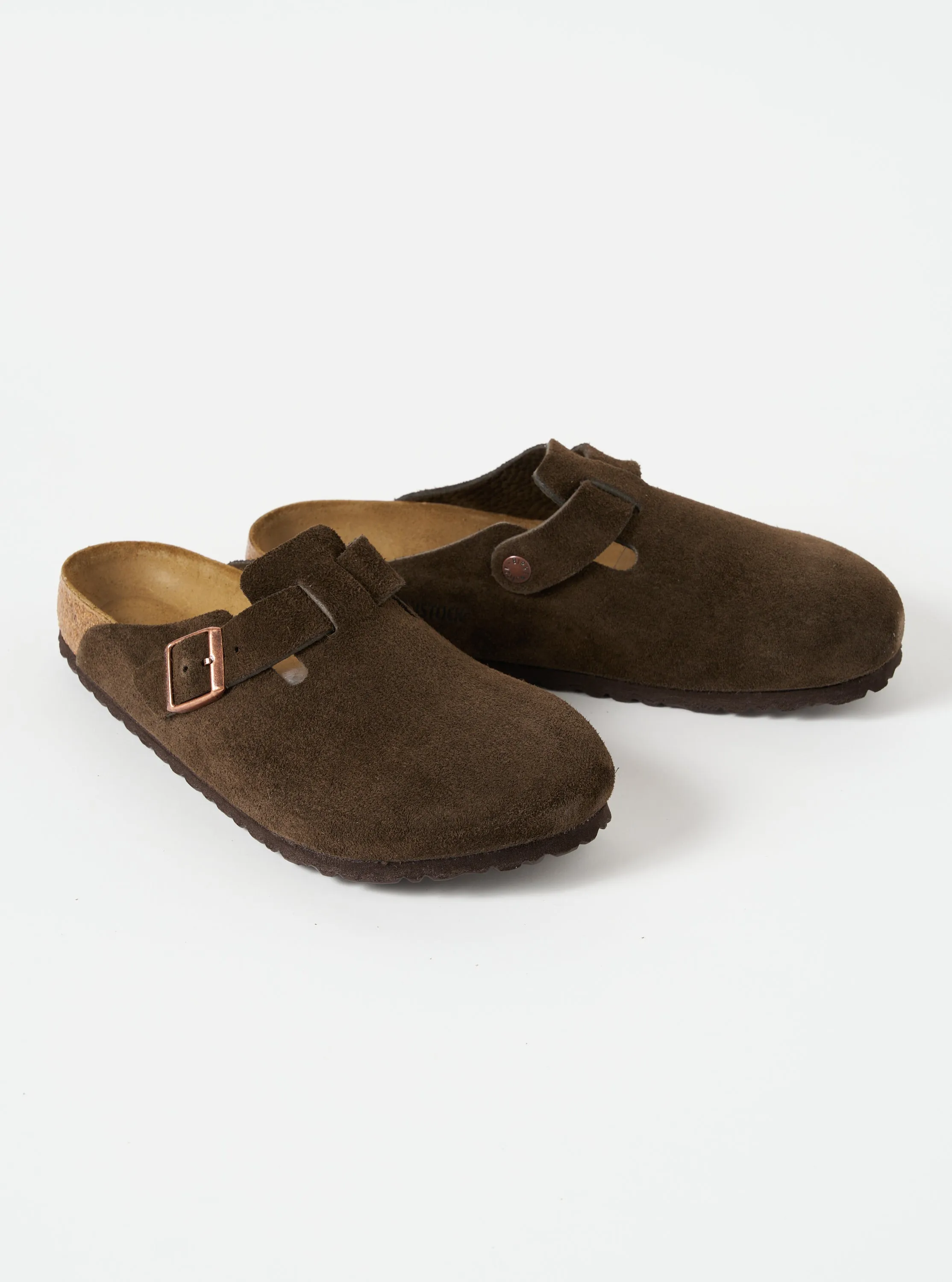 Birkenstock Boston in Mocha Suede Leather sold by Universal Works product image thumbnail 5