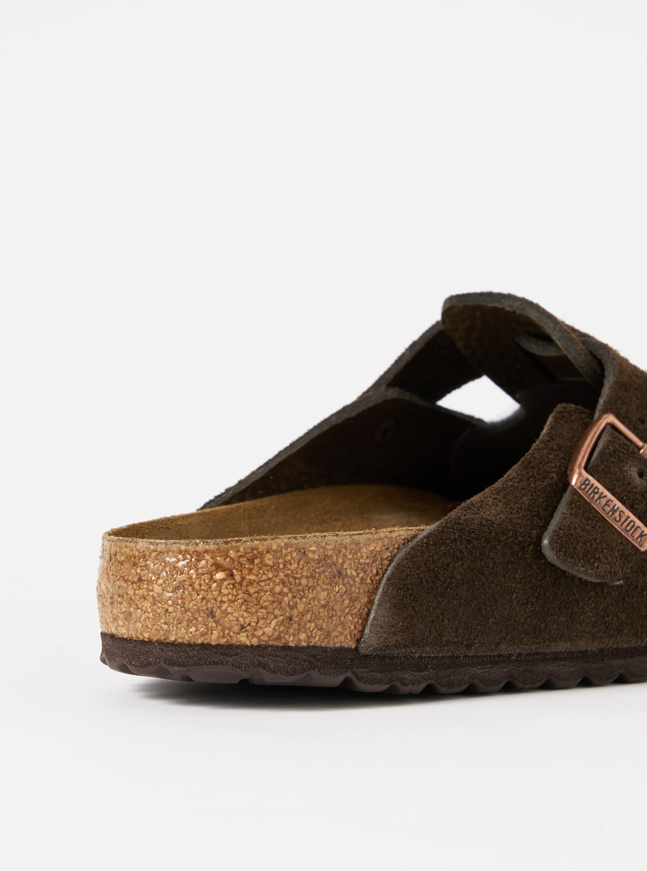 Birkenstock Boston in Mocha Suede Leather sold by Universal Works product image thumbnail 4