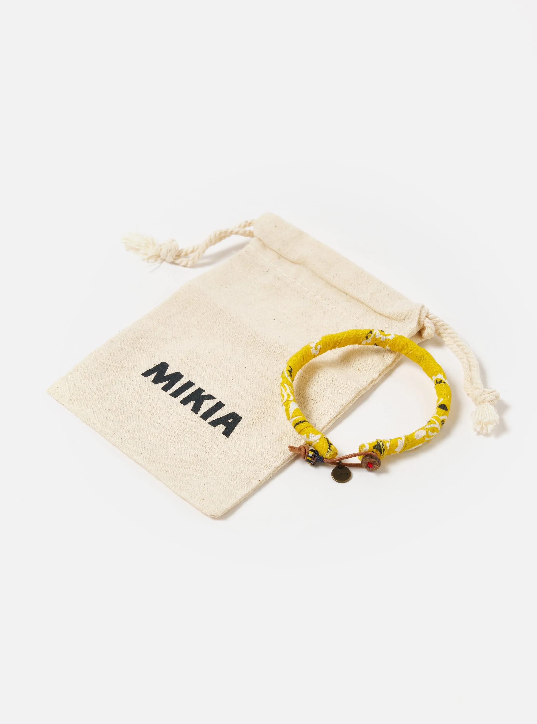 Mikia Bracelet in Yellow Bandana sold by Universal Works product image thumbnail 4
