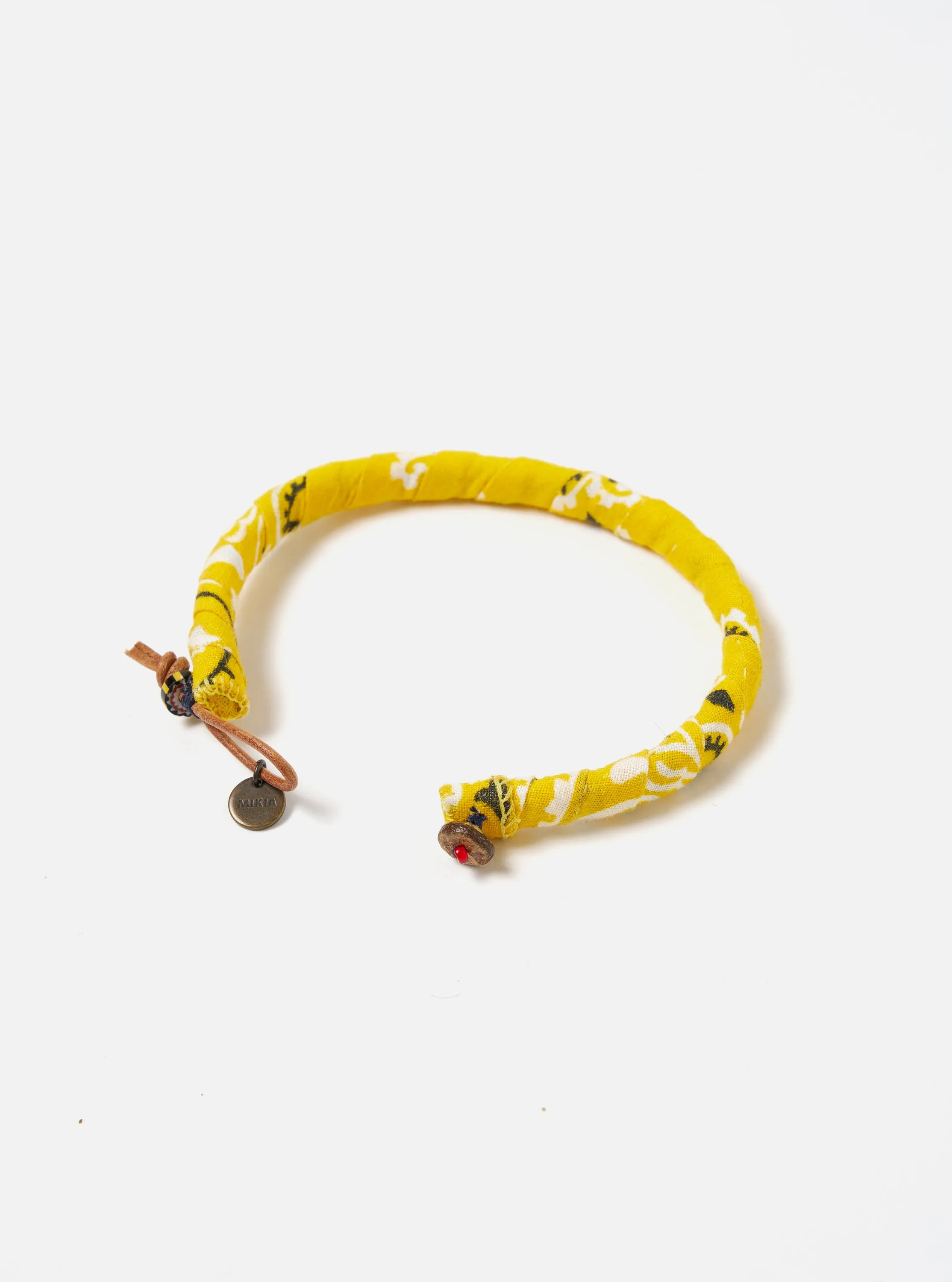 Mikia Bracelet in Yellow Bandana sold by Universal Works product image thumbnail 3